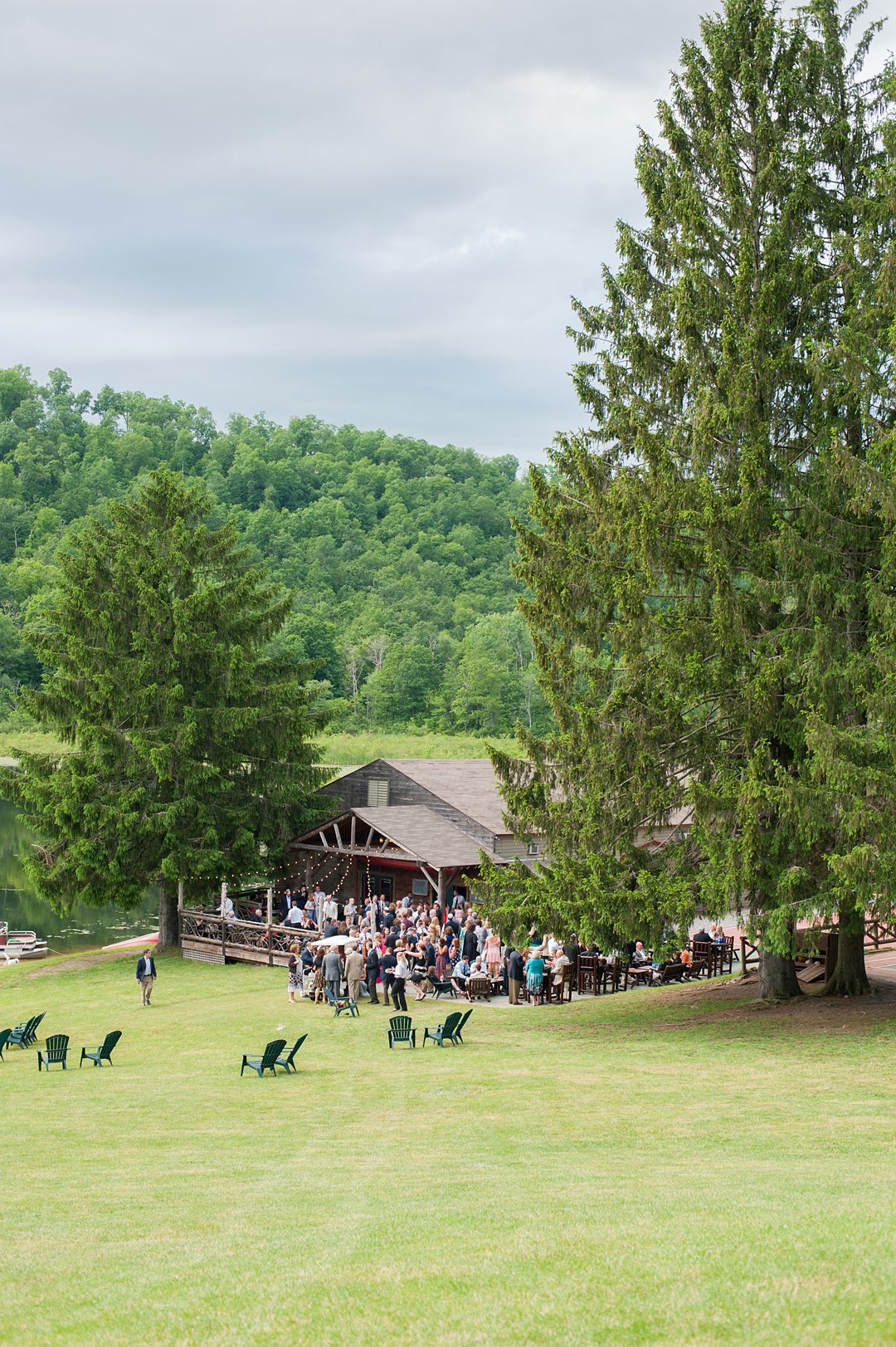 Photos by Mikkel Paige at Club Getaway, a summer camp destination wedding venue.