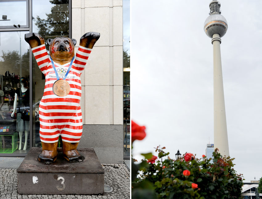 Mikkel Paige Photography | Travel | Europe | Berlin, Germany | Berliner Bear and Fernsehturm TV Tower