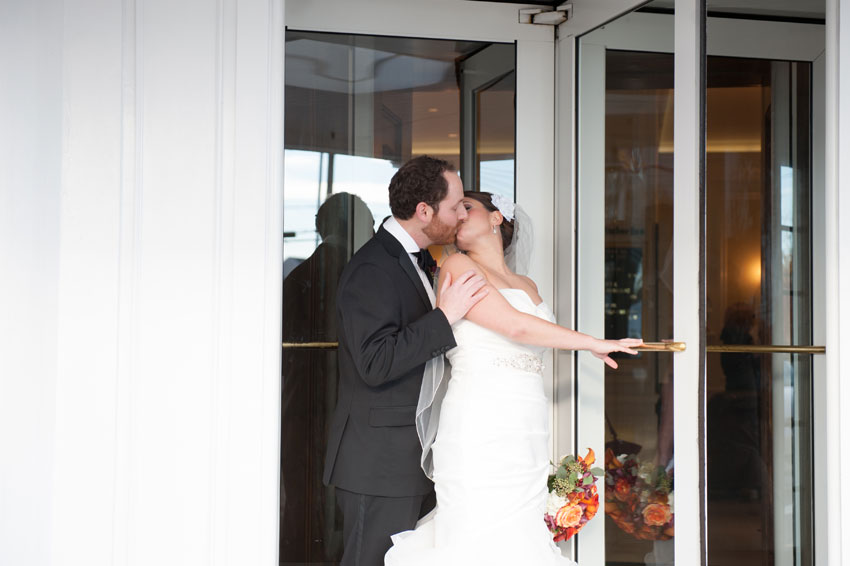 Mikkel Paige Photography | Waterfront Wedding at the Molly Pitcher Inn | Bride and Groom