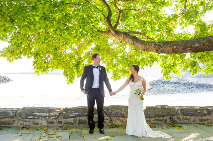Mikkel Paige Photography | Mamaroneck Beach and Yacht Club | Waterside Wedding