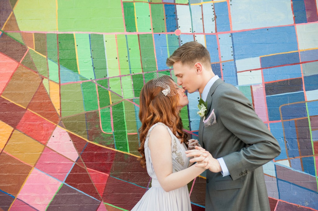 Mikkel Paige Photography | Watercolor Wedding Inspiration Shoot Featured on Wedding Chicks | Ici Restaurant | Brooklyn, New York