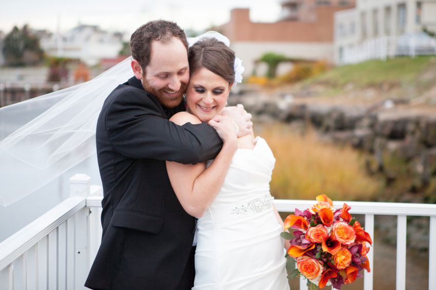 Mikkel Paige Photography | Waterfront Wedding at the Molly Pitcher Inn | Bride and Groom