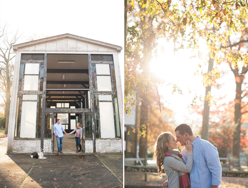 Rustic Fall Engagement Session in Old Westbury, New York | Mikkel Paige Photography