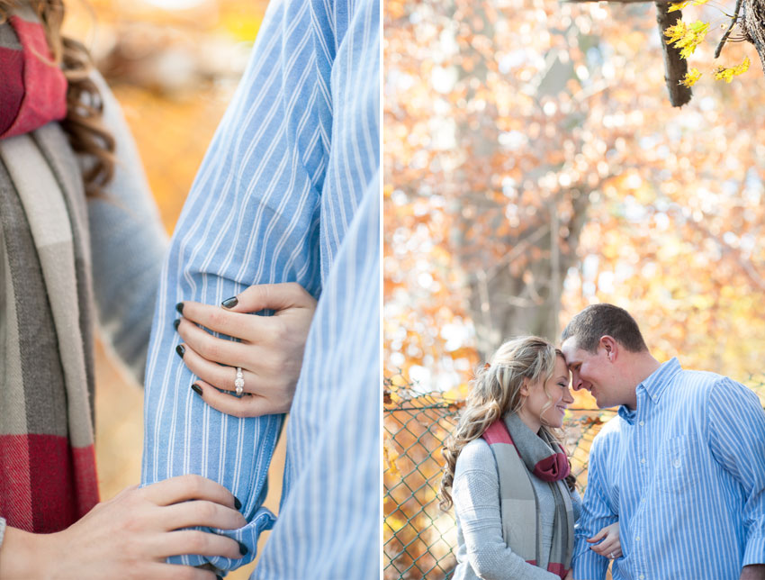 Rustic Fall Engagement Session in Old Westbury, New York | Mikkel Paige Photography