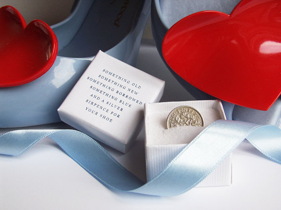 Sixpence for your shoe. Wedding tradition to love, as posted on Mikkel Paige Photography's blog. 