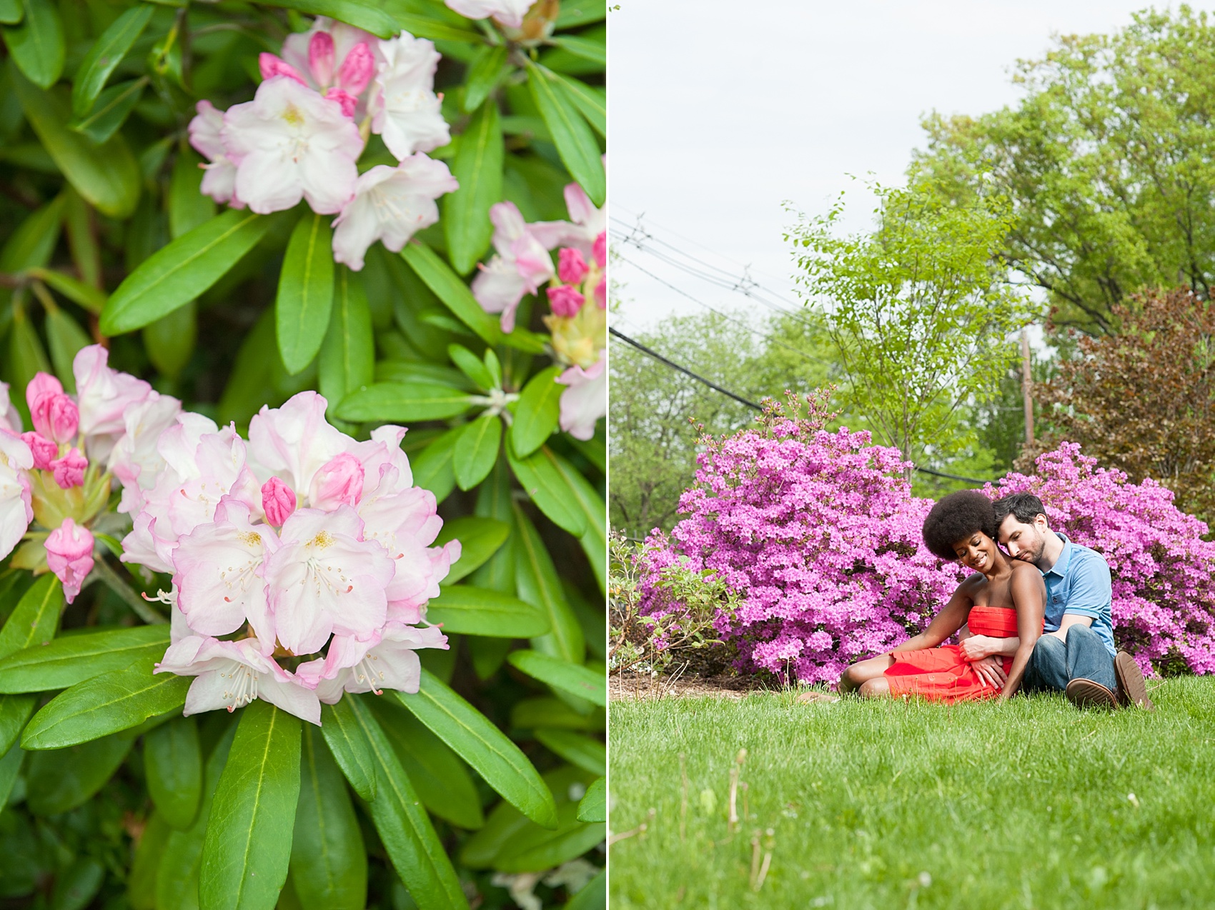 Engagement session at the Van Vleck House in Montclair, NJ. Photos by NJ wedding photographer Mikkel Paige Photography.