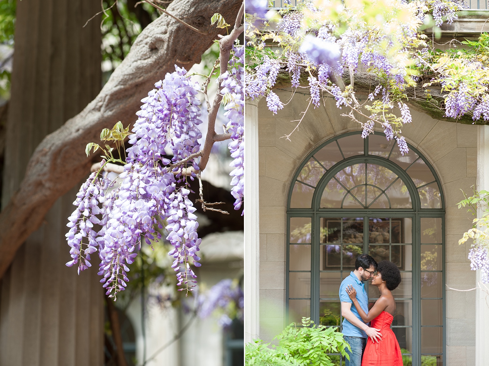 Engagement session at the Van Vleck House in Montclair, NJ. Photos by NJ wedding photographer Mikkel Paige Photography.
