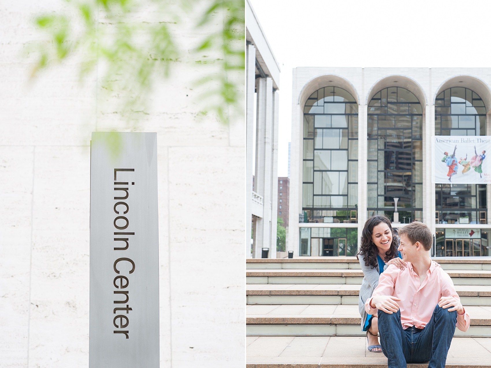 Lincoln Center engagement center. Photos by Mikkel Paige Photography.