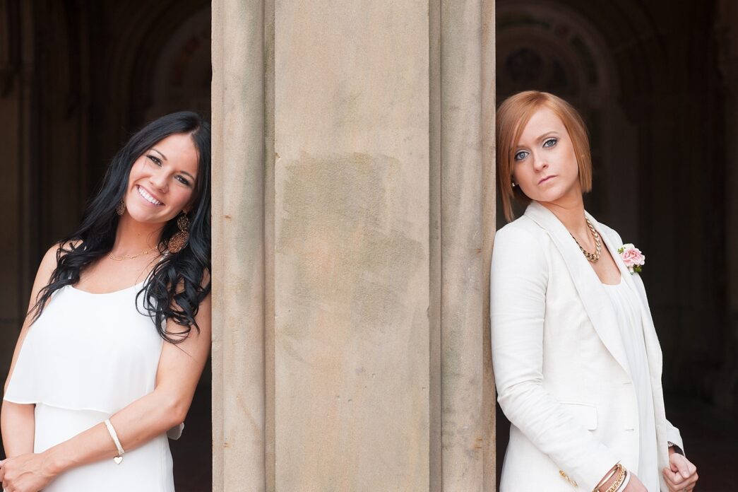 Central Park same sex elopement. Wedding photos by Mikkel Paige Photography. #nyc #centralparkelopement #samesexmarriage #equality #gayrights #equalrights #nycweddingphotographer