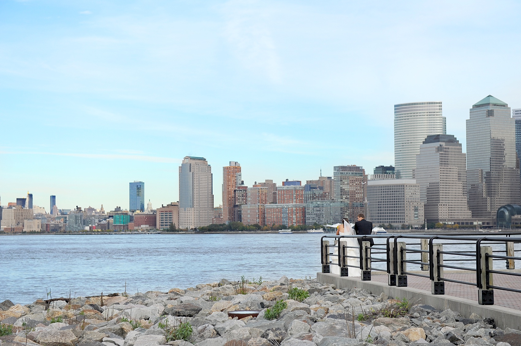 Liberty House Wedding Photos • NYC Skyline • Throwback Thursday