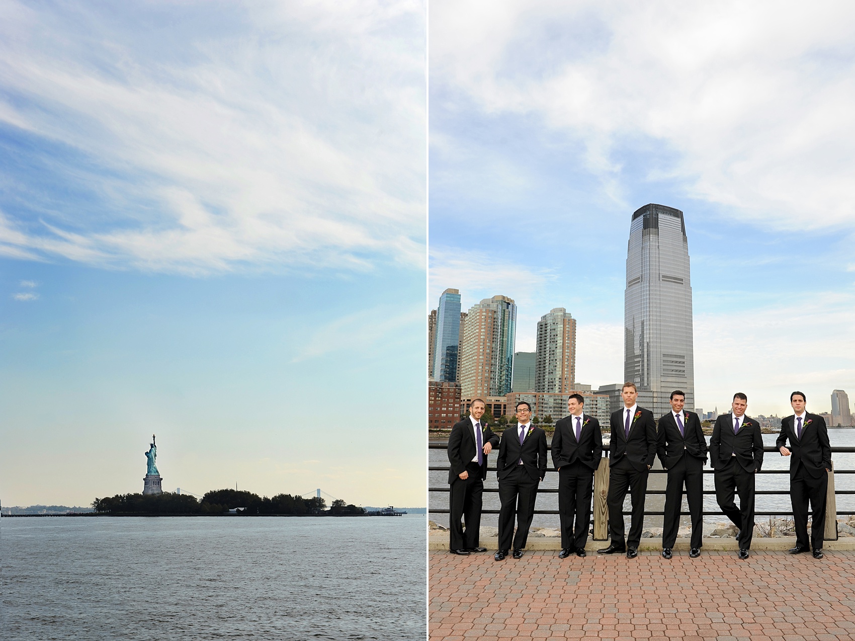 Liberty House Wedding Photos • NYC Skyline • Throwback Thursday