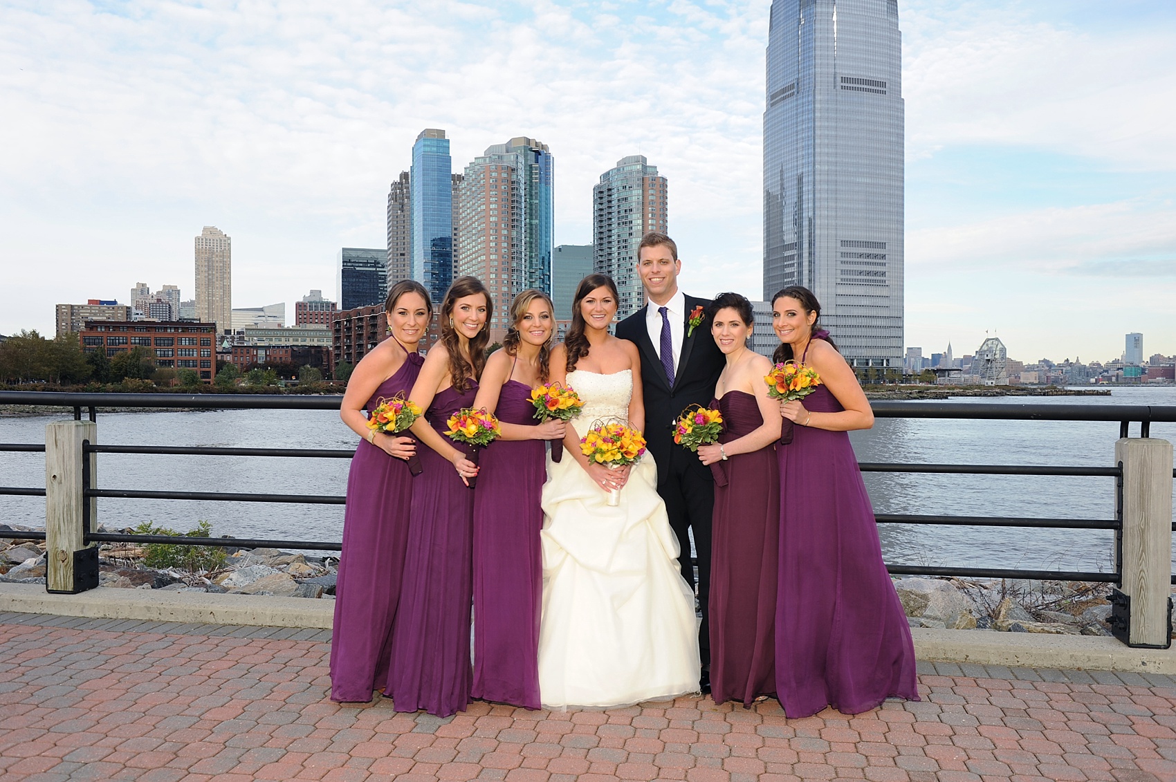 Liberty House Wedding Photos • NYC Skyline • Throwback Thursday