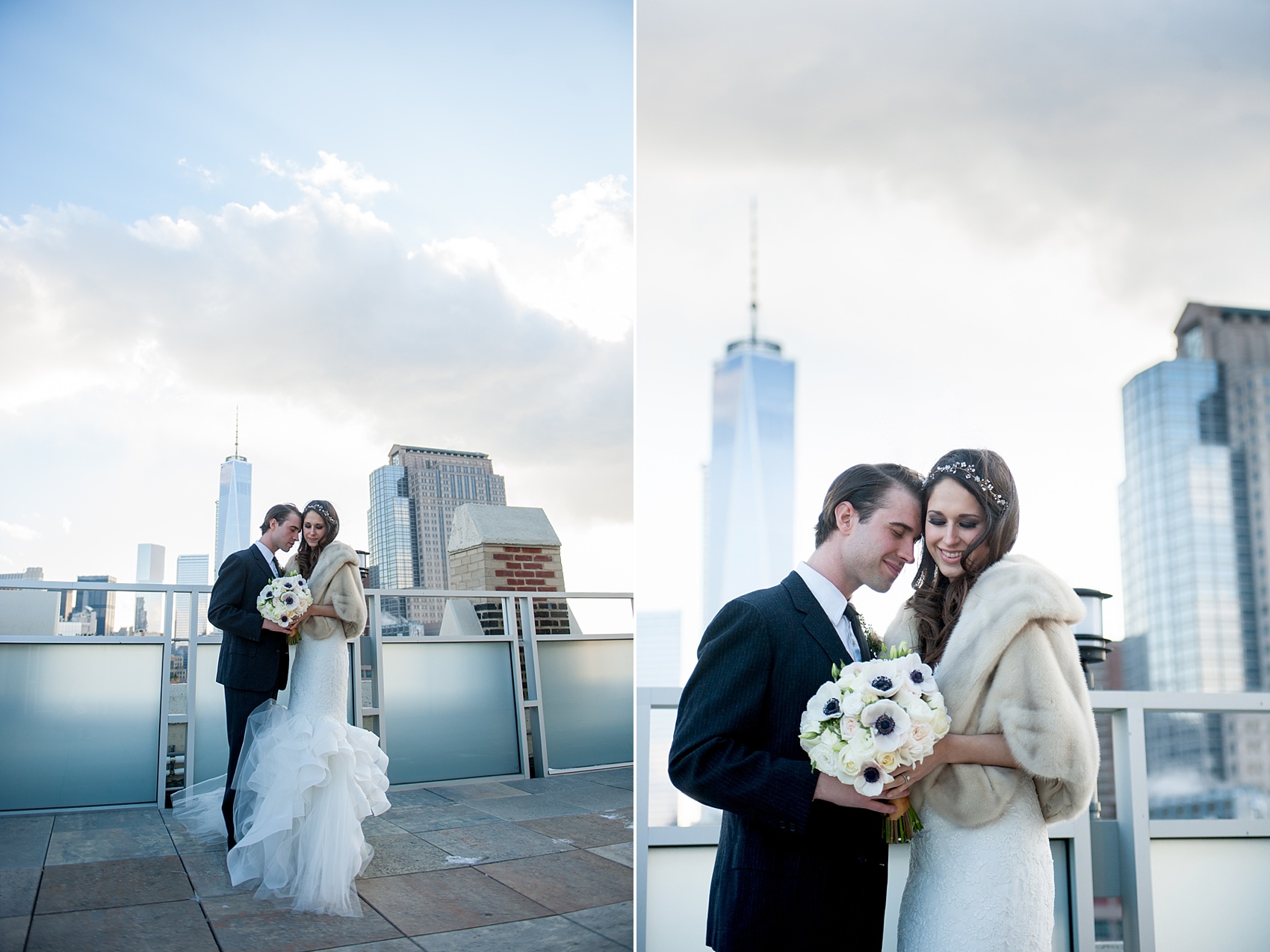 Black and gold wedding inspiration photo shoot in NYC. Photos by Mikkel Paige Photography.