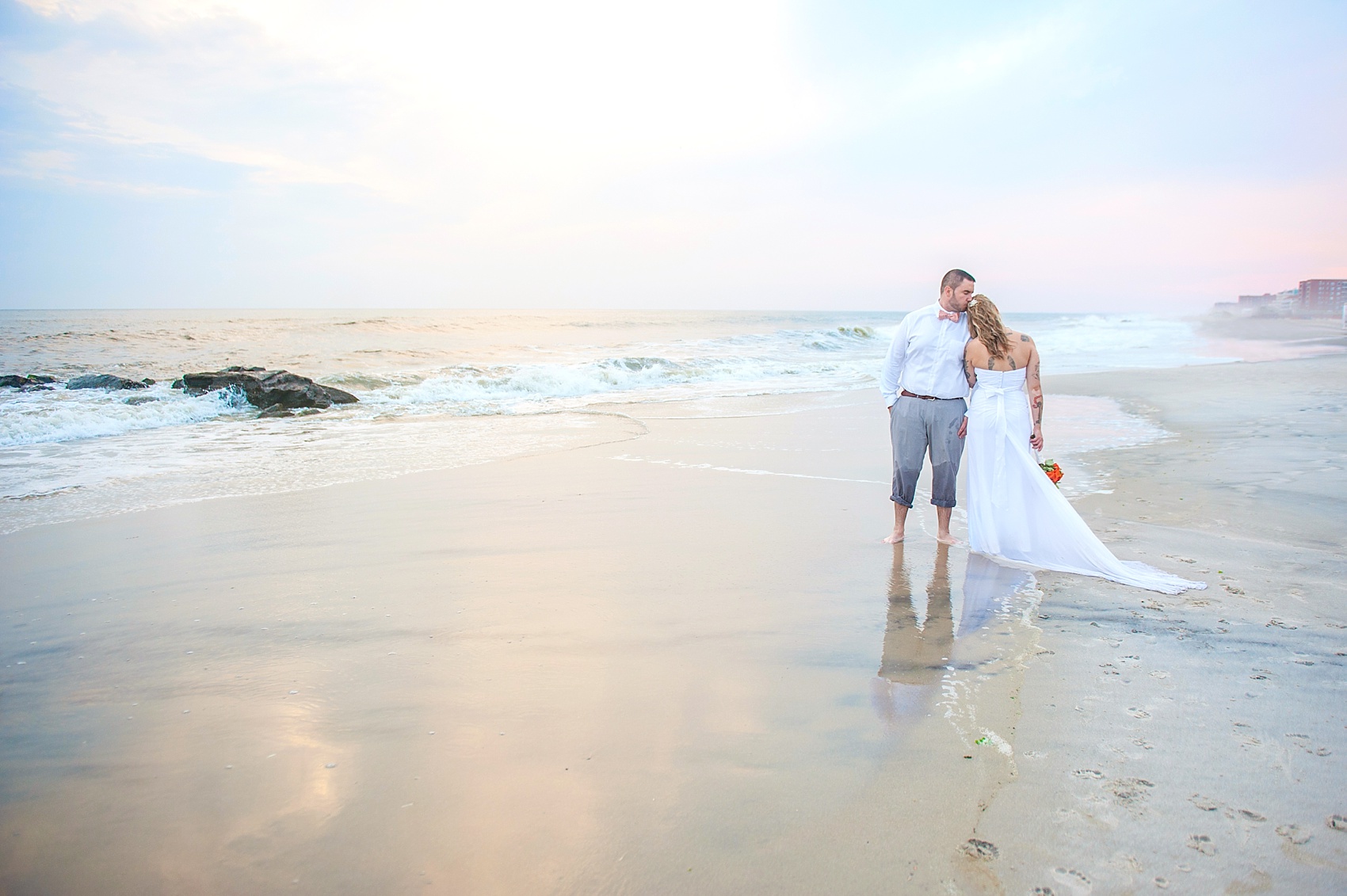 Sunset Beach Wedding Throwback Thursday Nyc Raleigh And