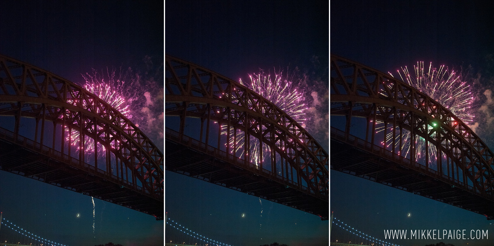 Fireworks photography tips for DSLR cameras by Mikkel Paige Photography. Perfect for the Fourth of July!
