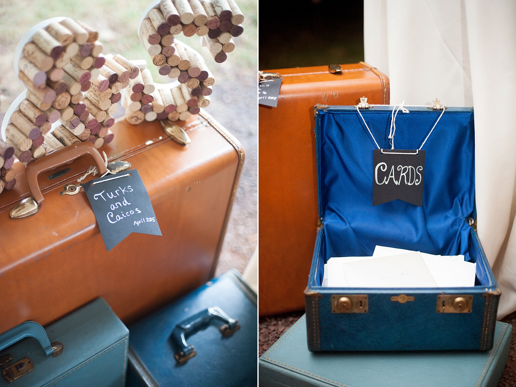 Hopewell Valley Vineyards wedding card box. Photos by New Jersey wedding photographer, Mikkel Paige Photography.