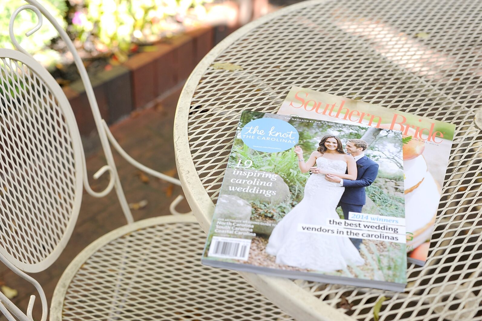 Southern wedding magazines The Knot and Southern Bride. Photo by Mikkel Paige Photography.