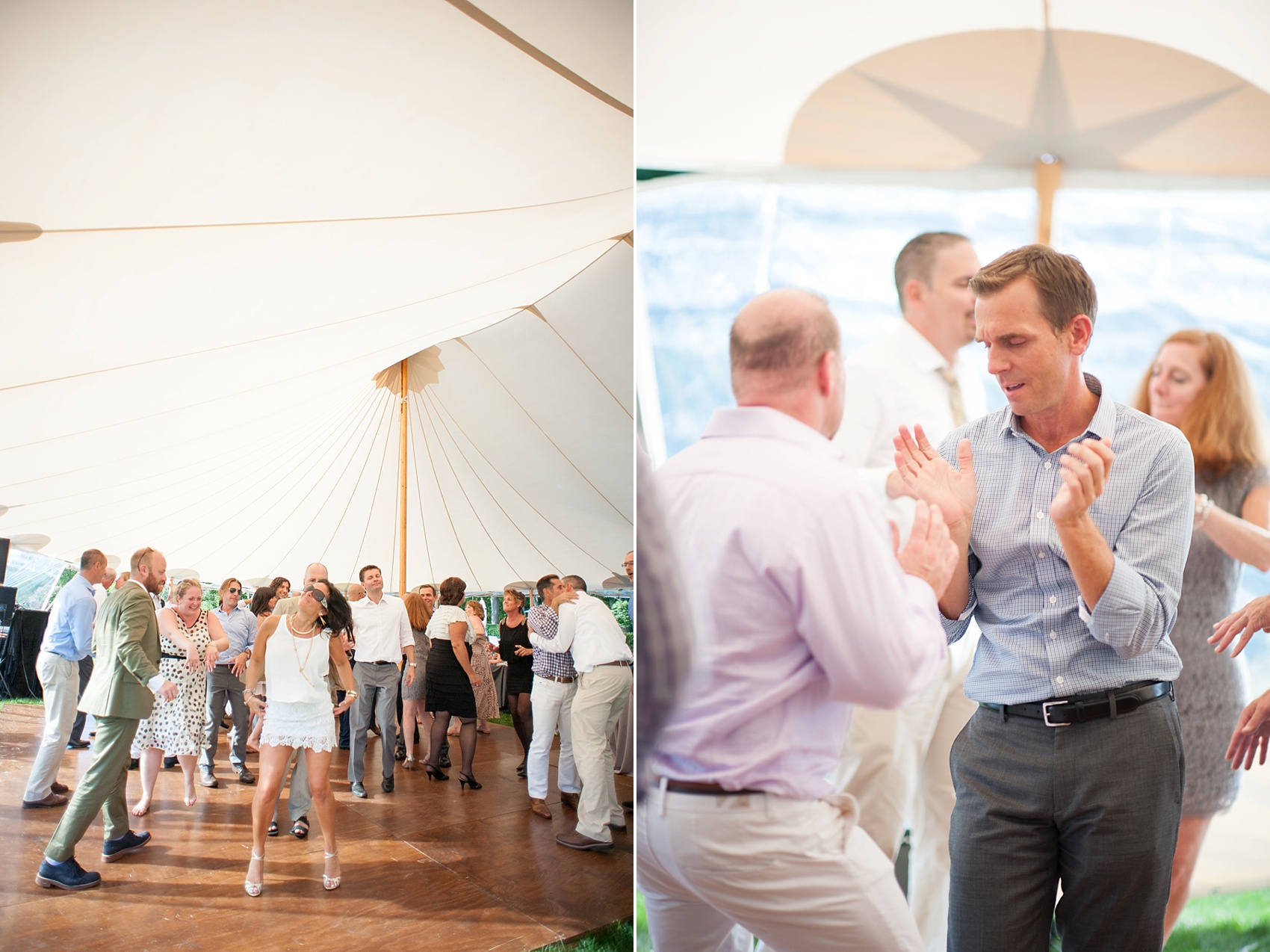 Same sex Hamptons wedding, tented outdoors. Photos by NYC photographer, Mikkel Paige Photography.