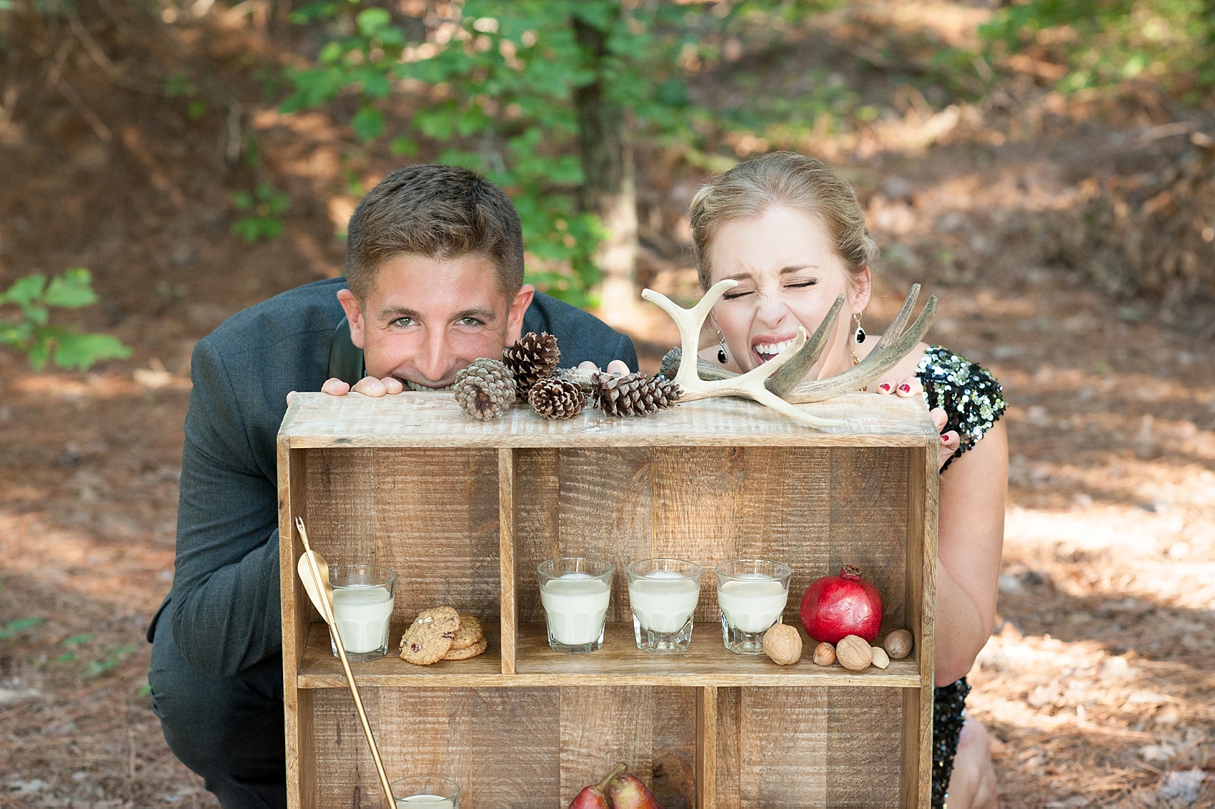 Raleigh, NC wedding inspiration by Mikkel Paige Photography. Fall inspired dessert bar at Umstead Park. 