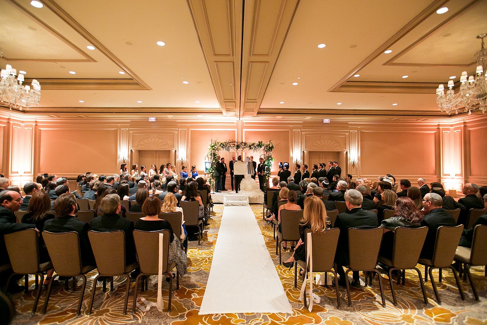Washington, DC wedding photos by Mikkel Paige. A Jewish ceremony at The Ritz Carlton, Pentagon City.