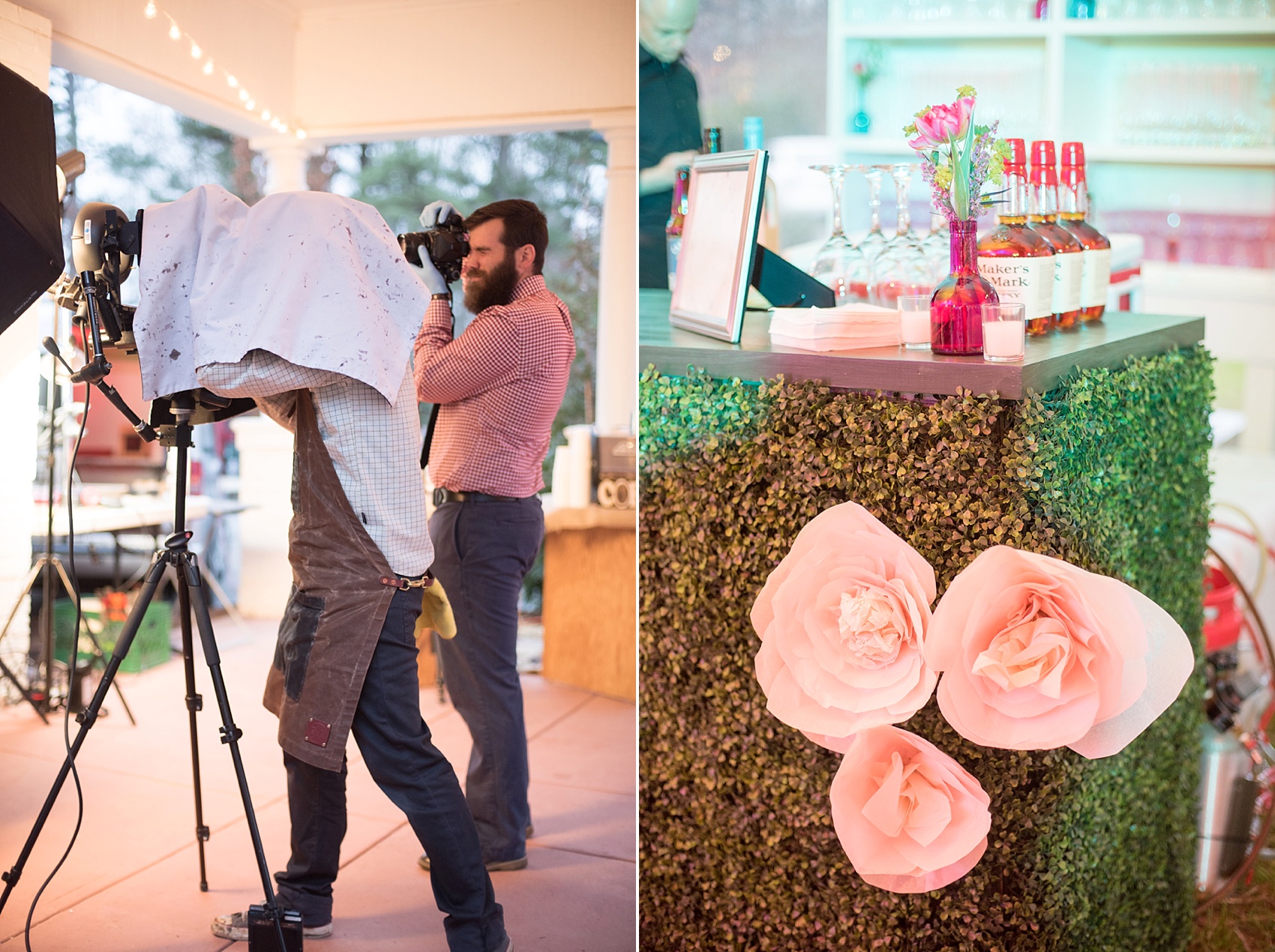 Raleigh wedding photographer Mikkel Paige captures Mim's House opening night, with an Alice in Wonderland theme.