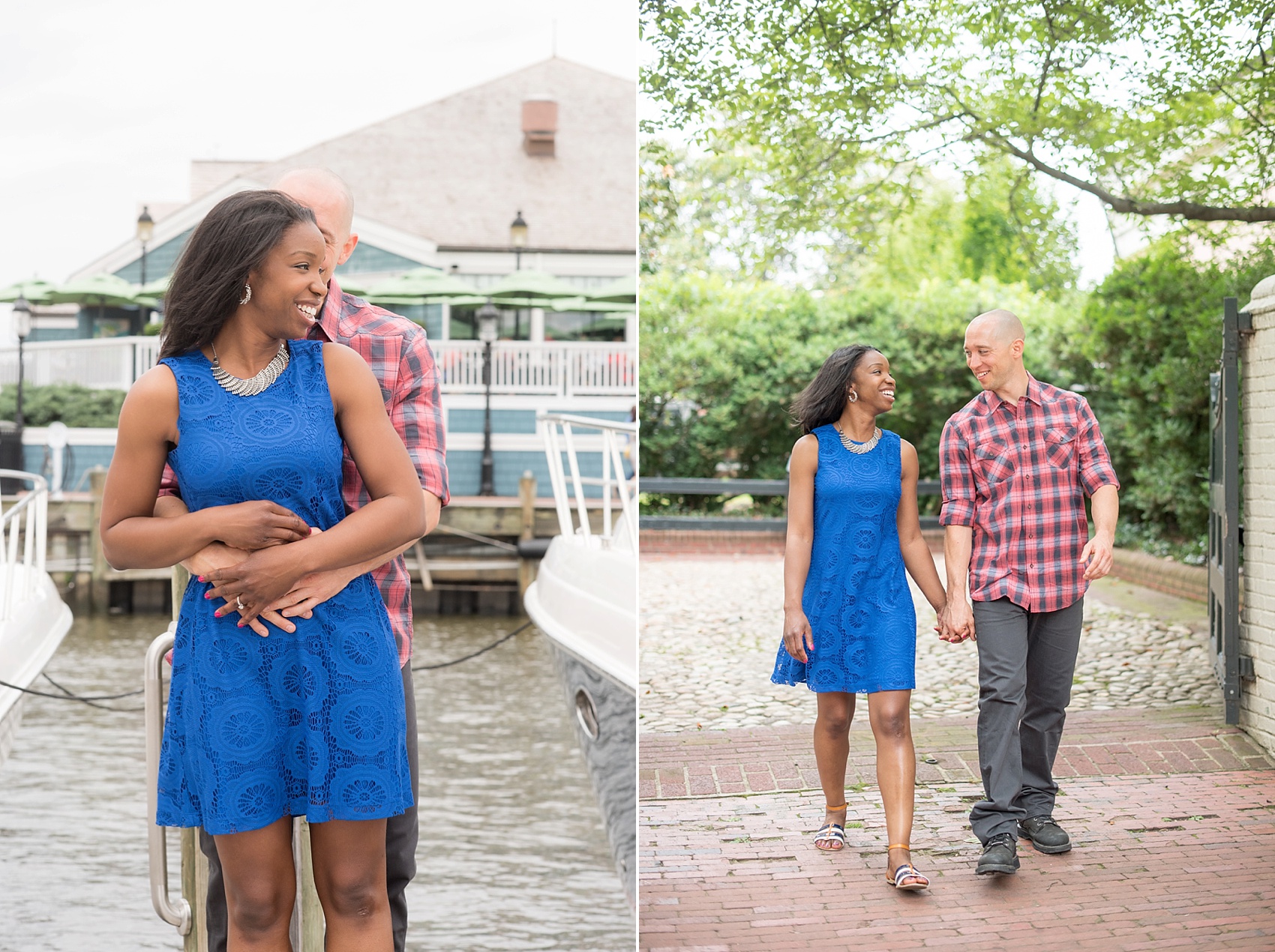 Old Town Alexandria engagement photos near Washington, DC. Images by Mikkel Paige Photography. 