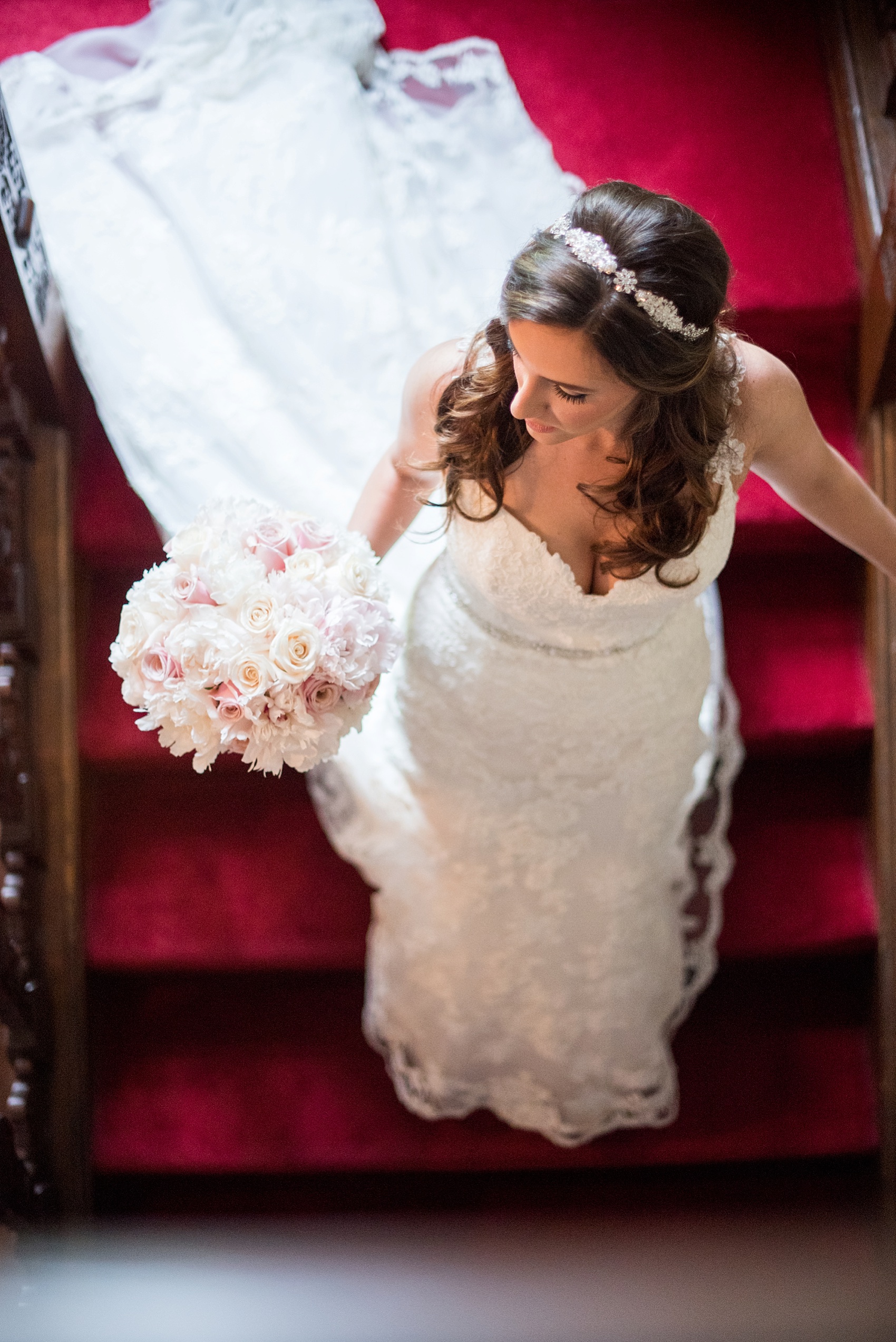 Bridal portrait for a Skylands Manor wedding. Images by Mikkel Paige Photography, NJ wedding photographer.