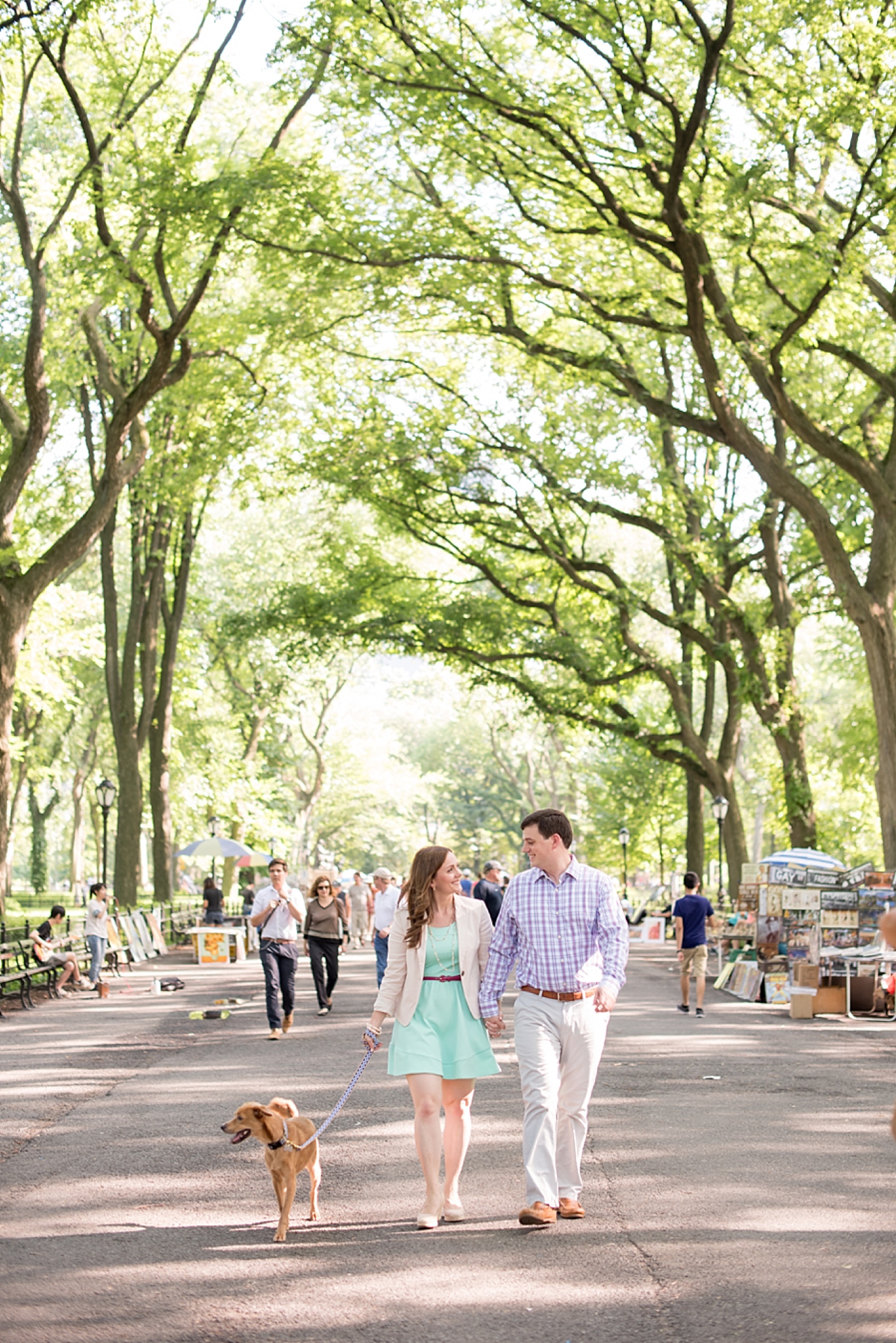 Central Park Engagement Photos