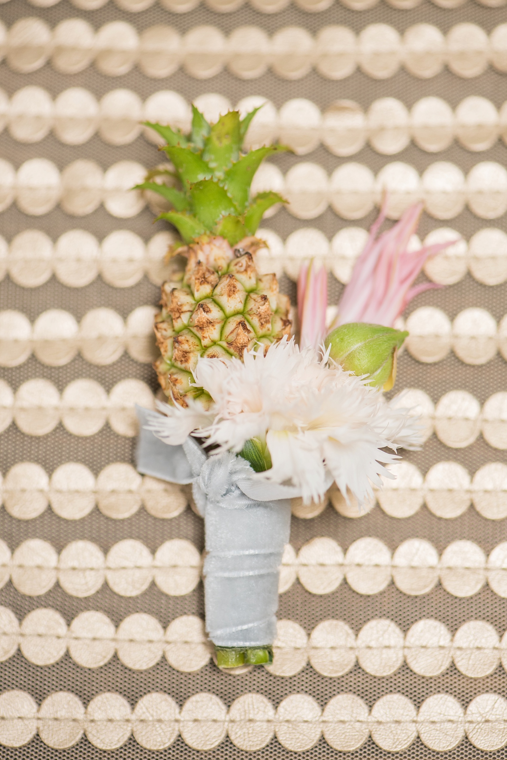 Palm Springs inspired wedding ideas and boutonnieres by Sachi Rose Floral Designs. Photos by Mikkel Paige Photography, NYC photographer.