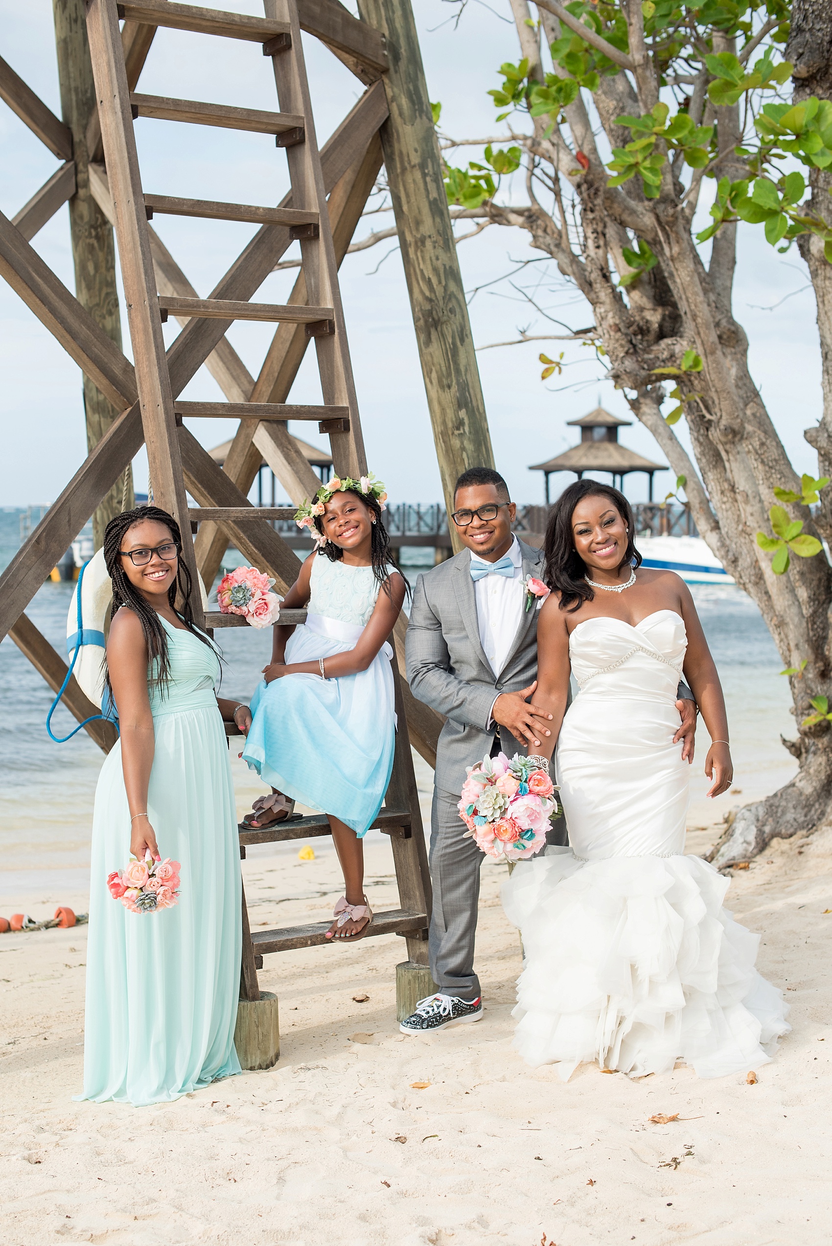 Iberostar Jamaica  Wedding  Photos  Eboni Carl Raleigh 