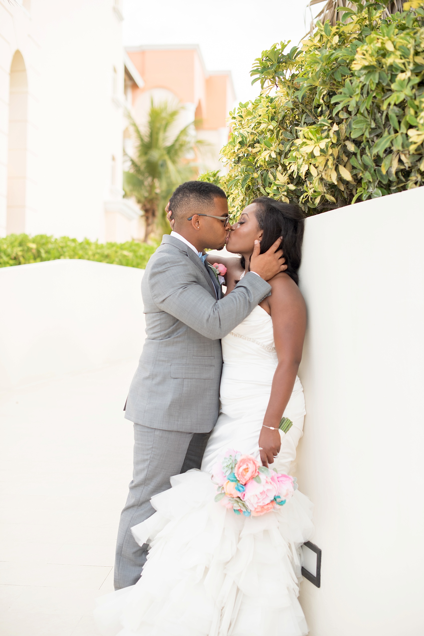 Iberostar Jamaica wedding photos, bride and groom. Images by Mikkel Paige Photography.