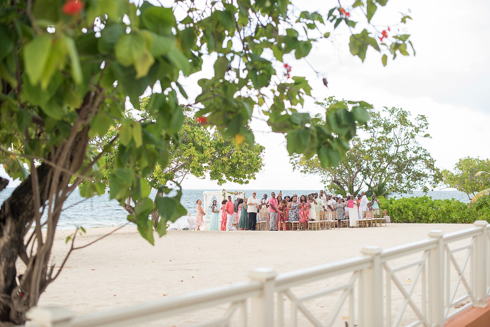 Iberostar Jamaica wedding ceremony photos. Images by Mikkel Paige Photography.