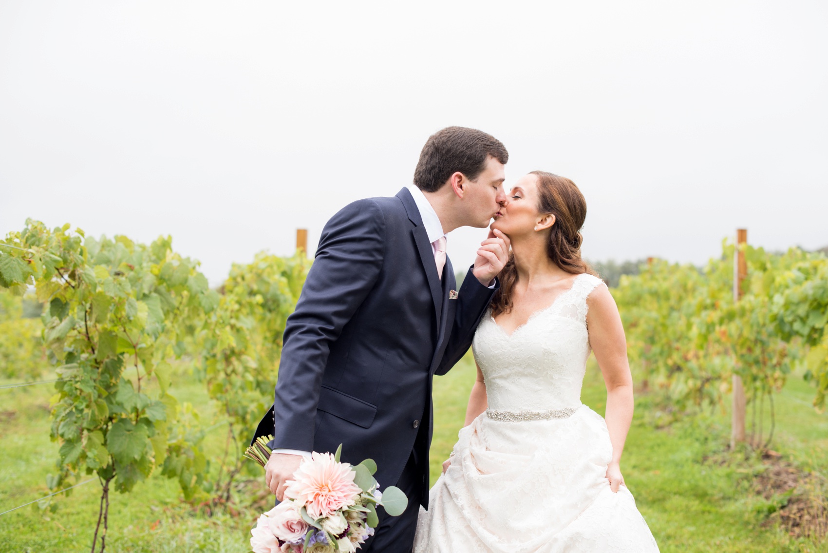 A Red Maple Vineyard wedding. Photo by NYC wedding photographer Mikkel Paige Photography.