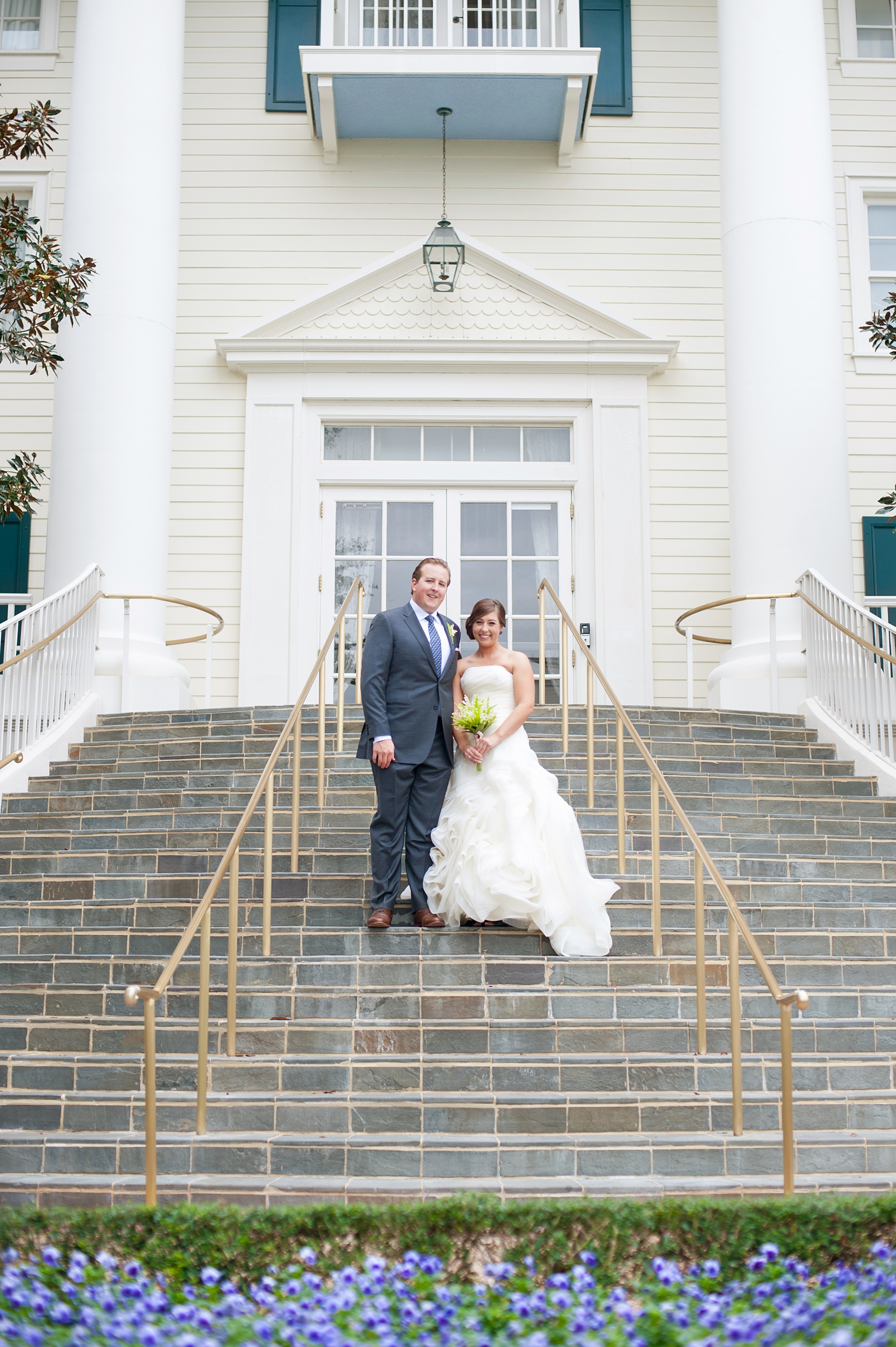 Walt Disney World wedding pictures at the Boardwalk venue, including a waterfront ceremony and Dance Hall reception near Epcot. These photos will give you unique, fun ideas from Glow in the Dark invitations to their Dole Whip flavored cake! Want to see more? Click through to Mikkel Paige Photography for more inspiration from this bride and groom's colorful day! #DisneyWedding #mikkelpaige #disneysboardwalk #DisneyWeddingVenue #DisneyBride #DisneyFan #MickeyEars