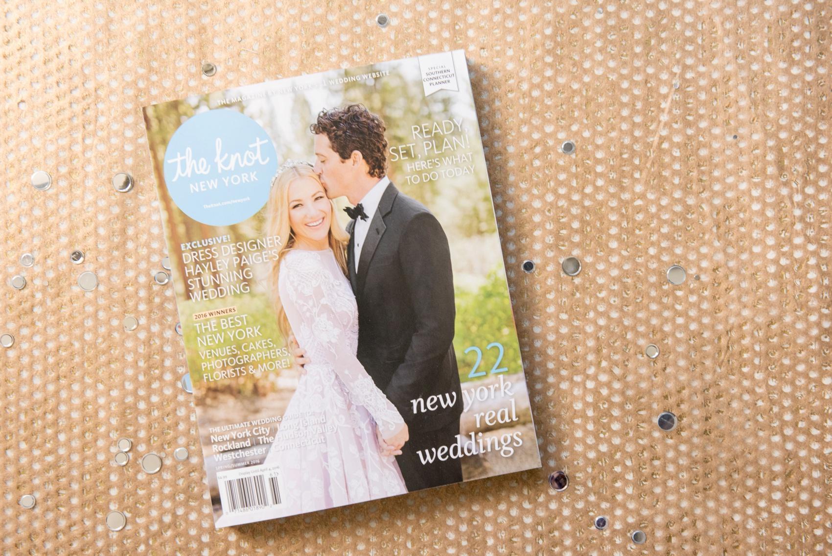 Mikkel Paige Photography 501 Union New York wedding feature in The Knot. 