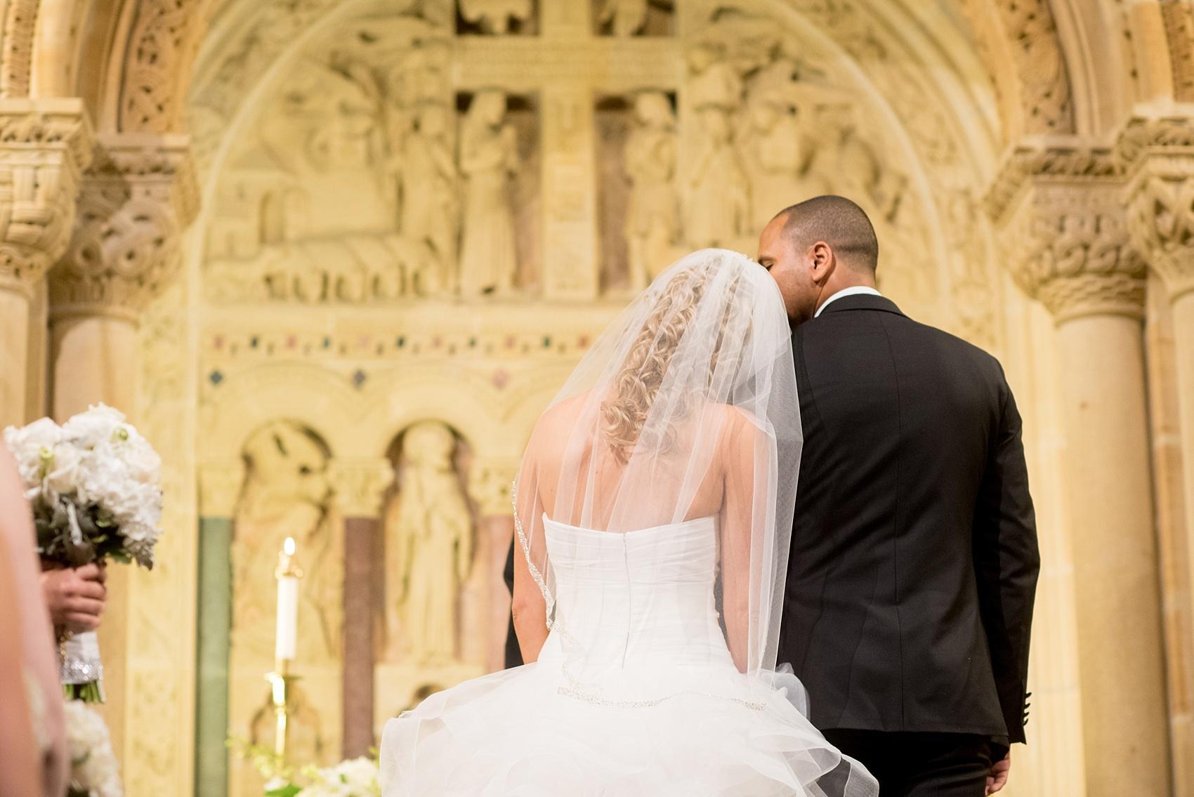 Wedding ceremony at Riverside Church in New York City. Image by Mikkel Paige Photography.