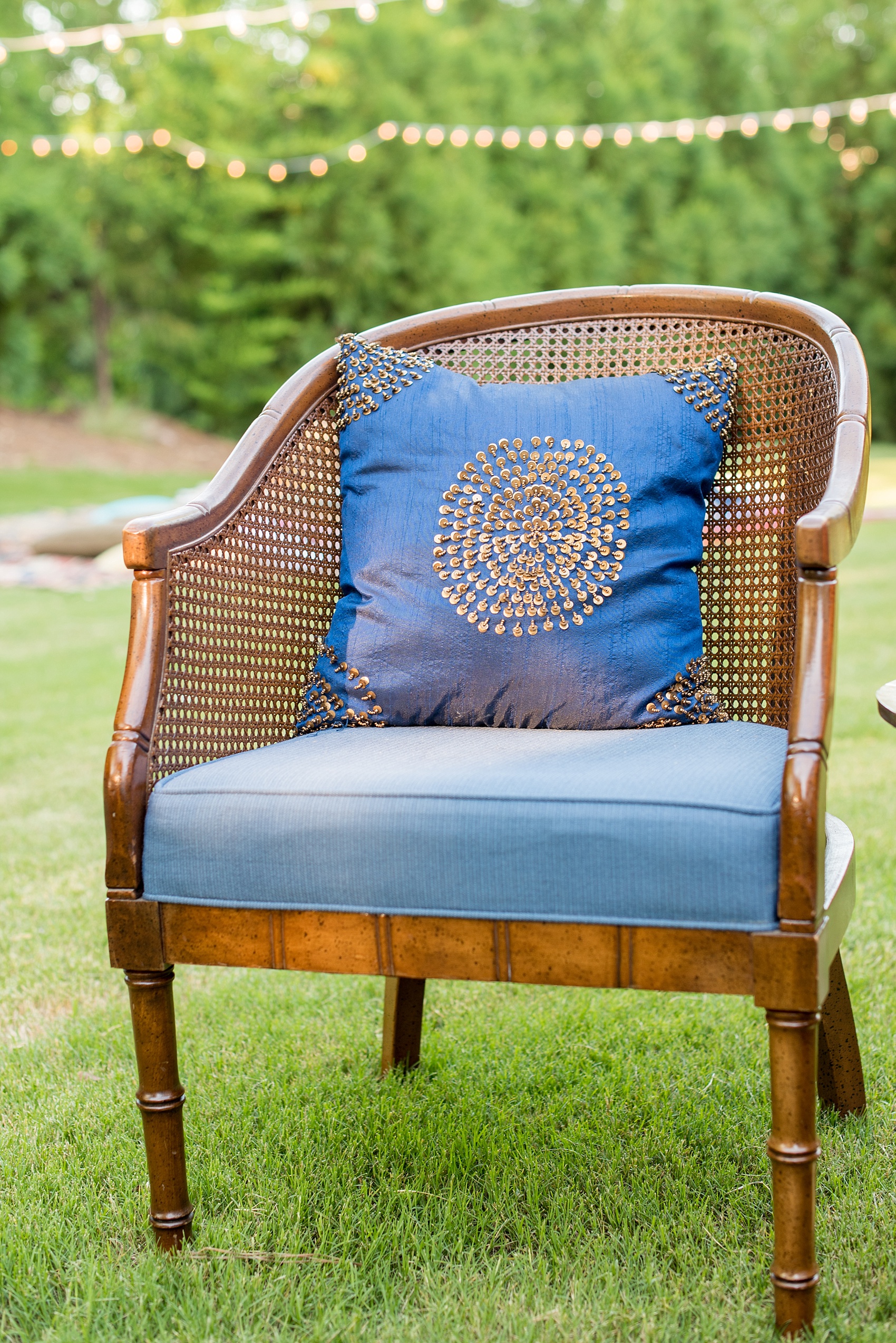 Mikkel Paige Photography photo of Moroccan themed party with vintage furniture.