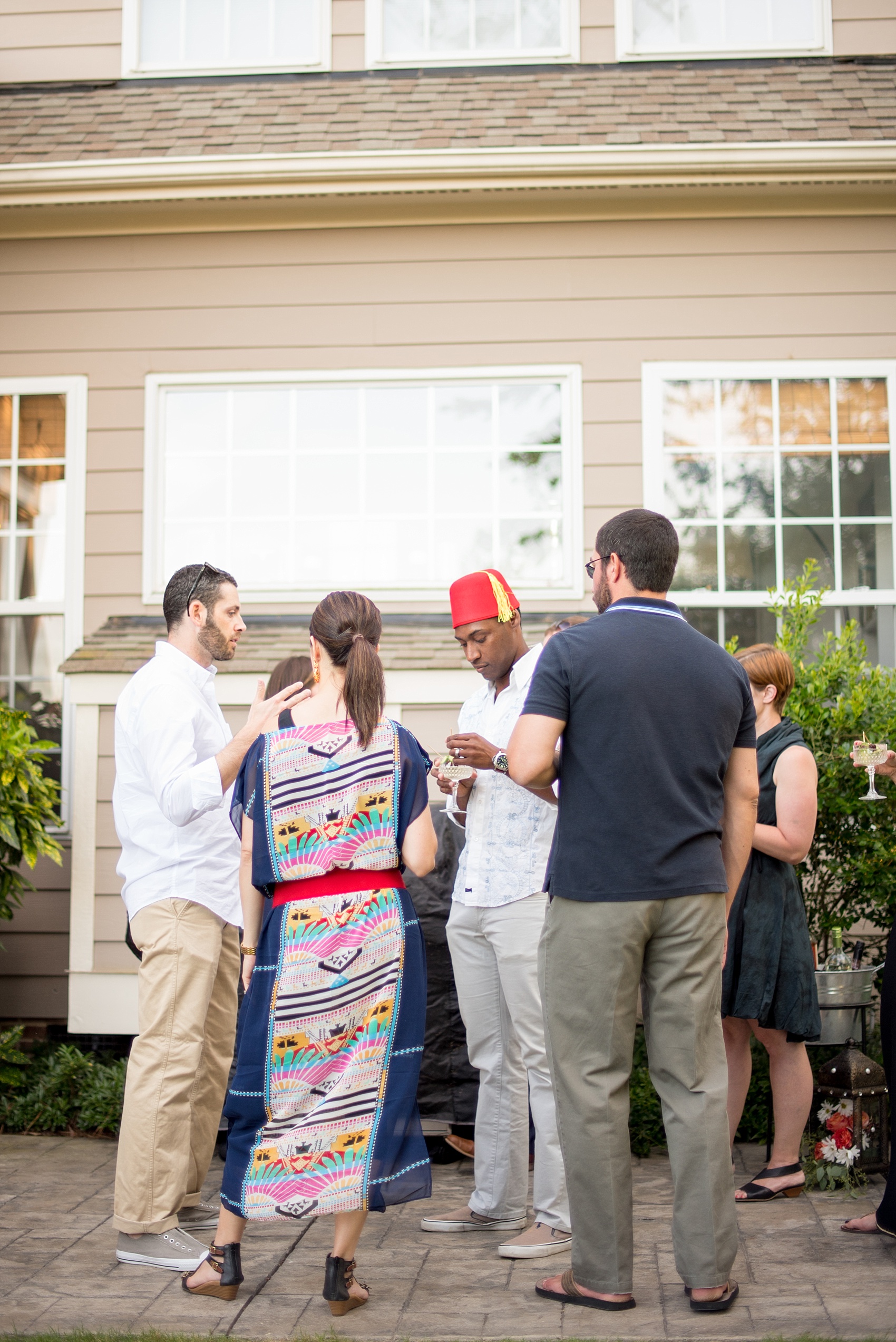 Mikkel Paige Photography photo of Morocco themed outdoor birthday party.