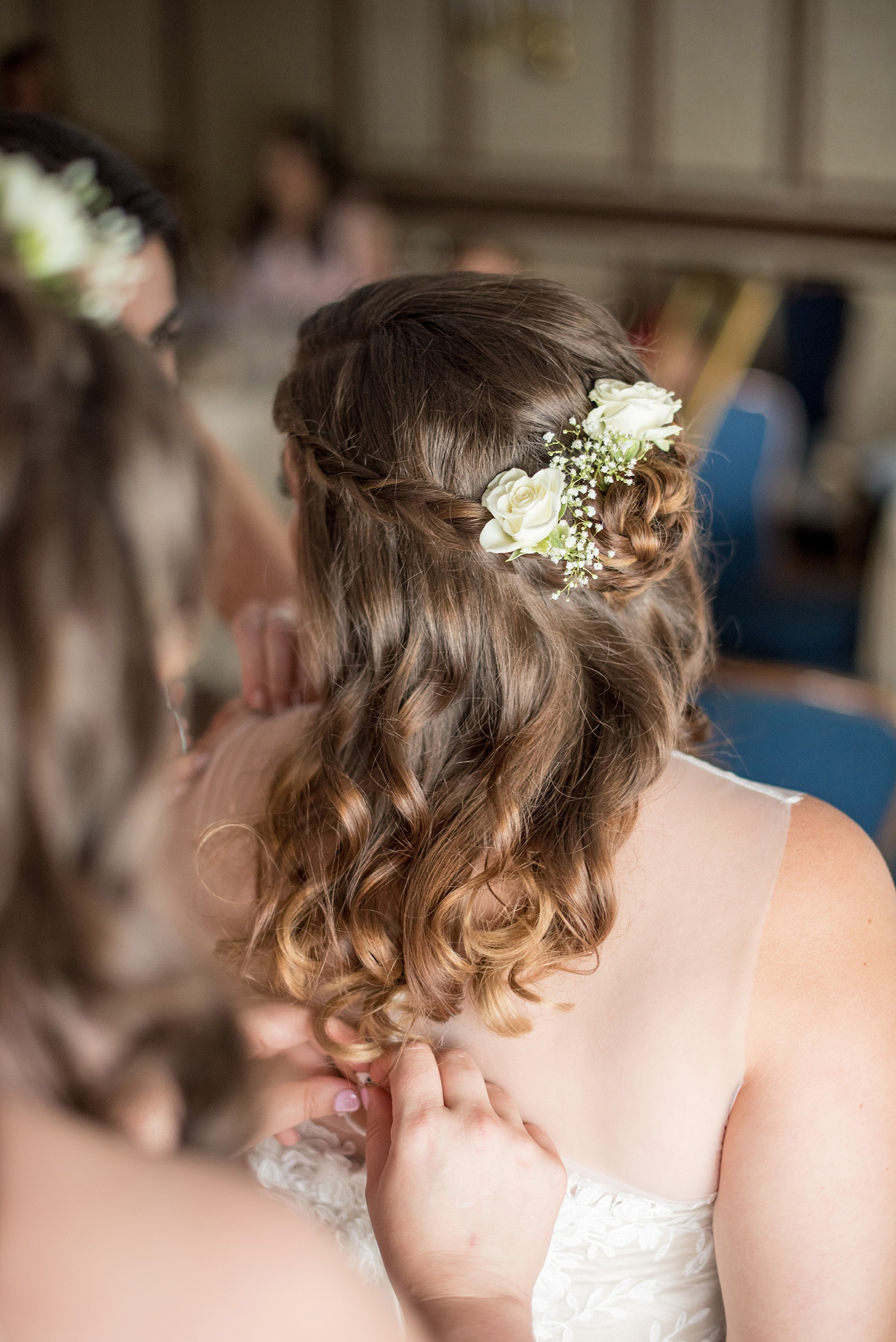 Mikkel Paige Photography photo of a wedding at the Madison Hotel in NJ. Image of the bride getting ready.