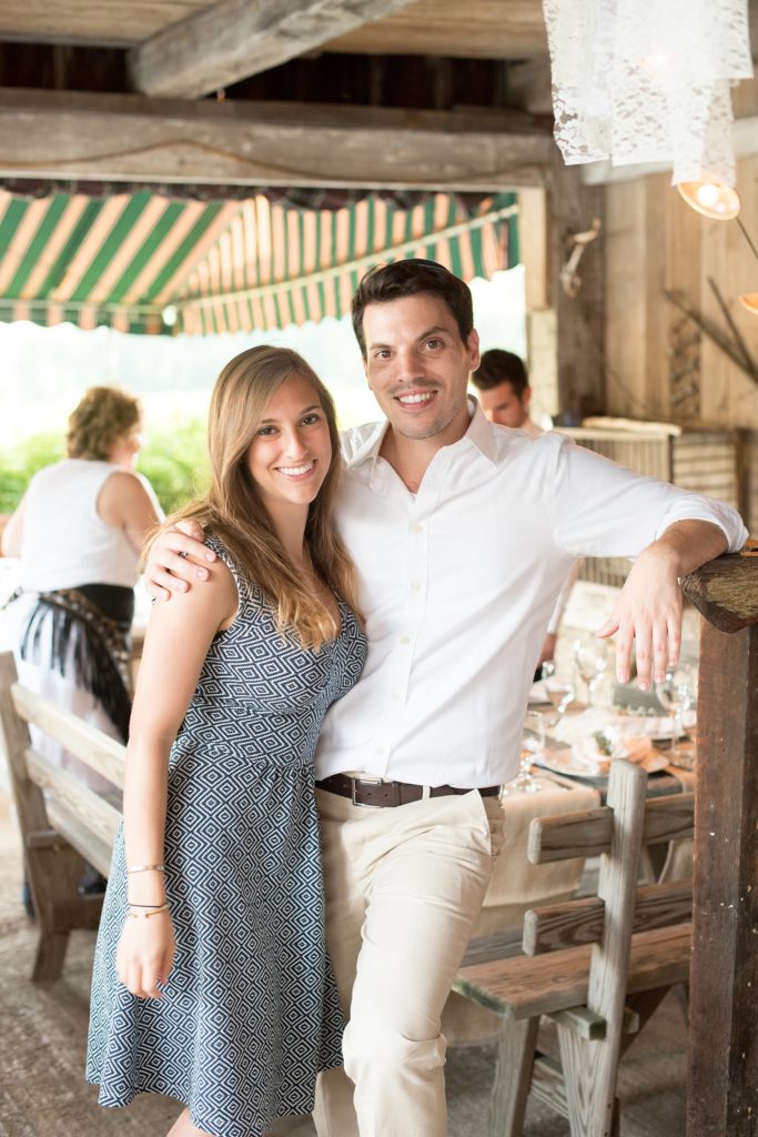 Mikkel Paige Photography photos of a wedding at Spring Hill Manor in Maryland. Image of rustic outdoor reception.