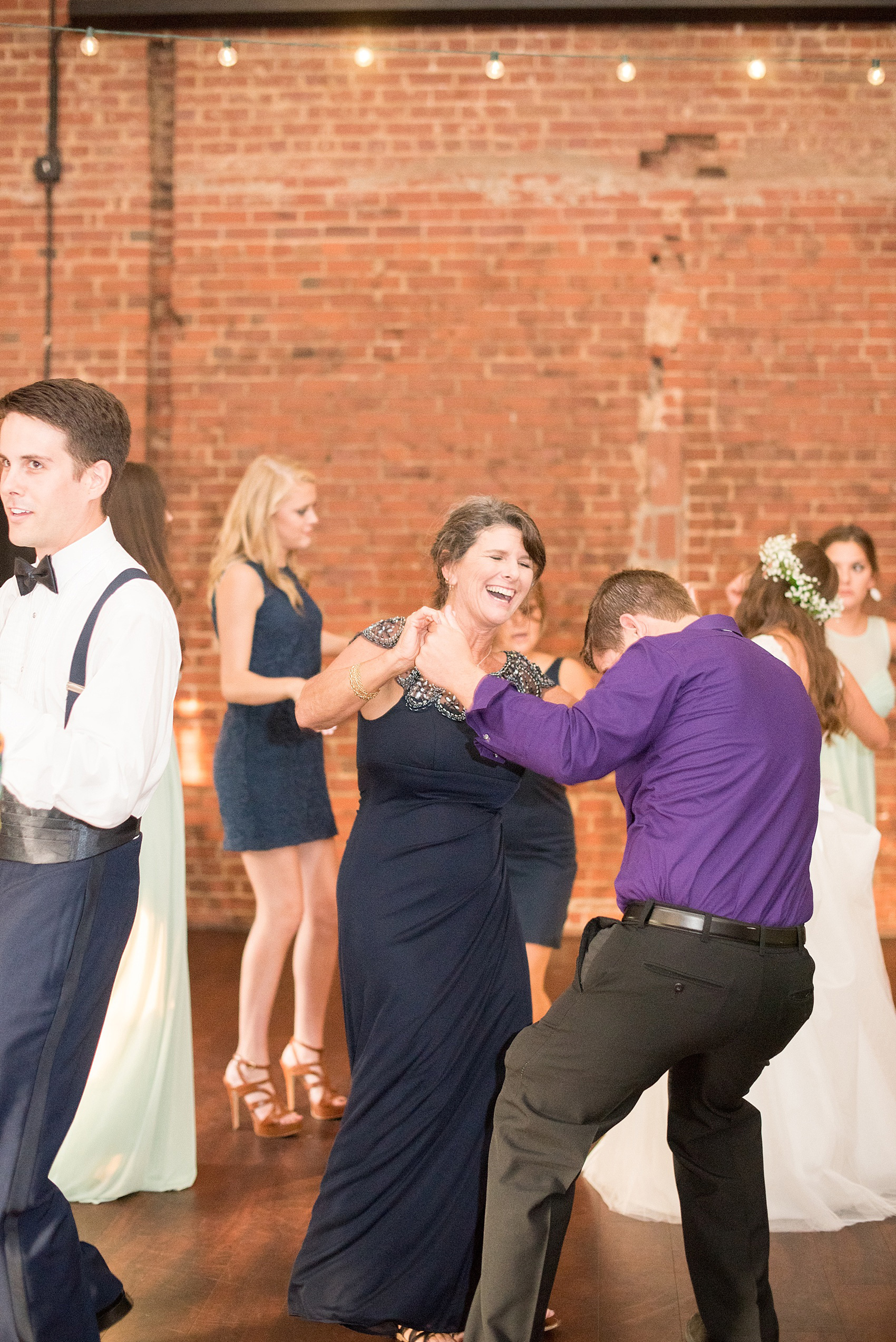 Mikkel Paige Photography photo of a Top of the Hill reception in Chapel Hill, NC.