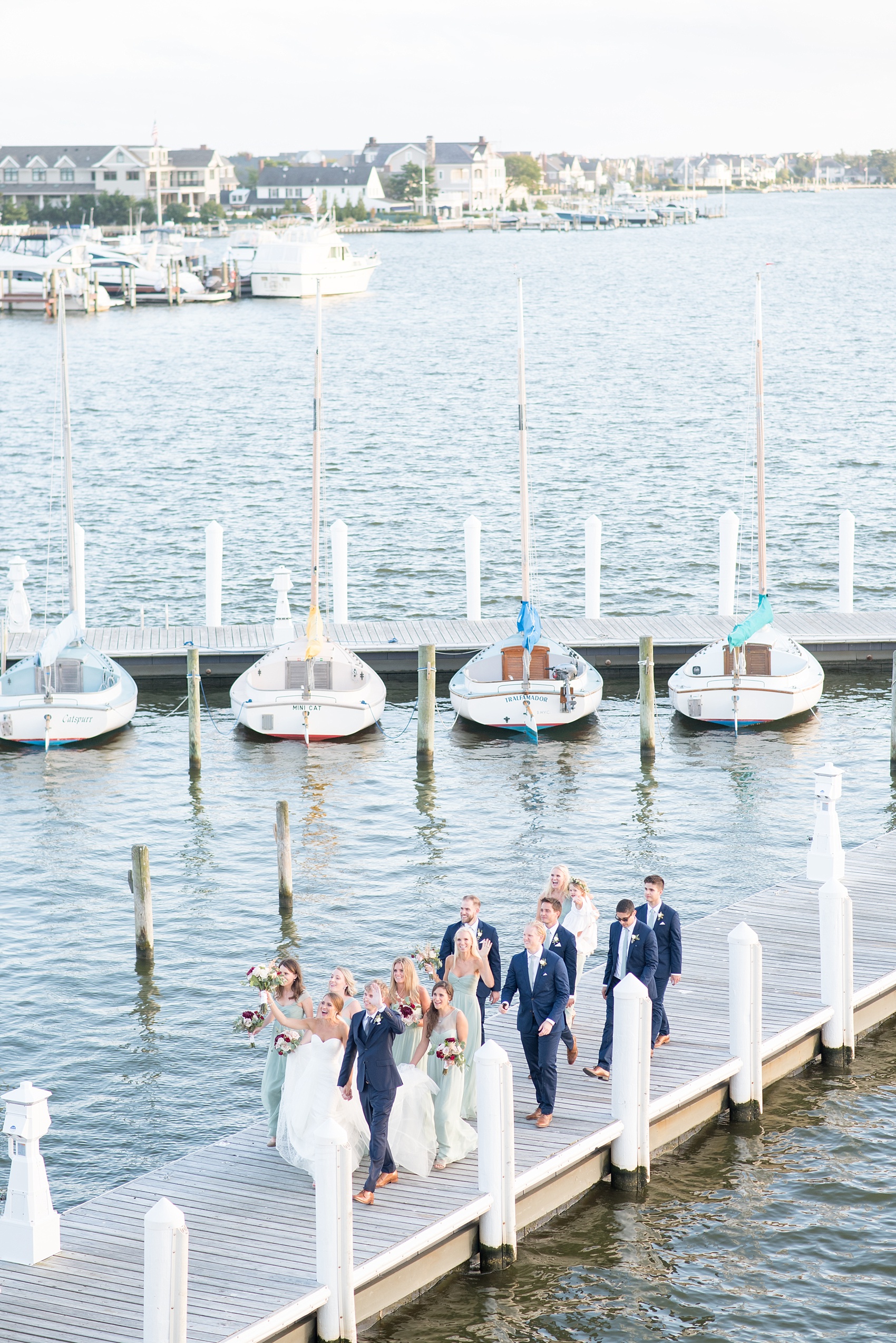 Bay Head Yacht Club Wedding Photos on New Jersey Waterfront