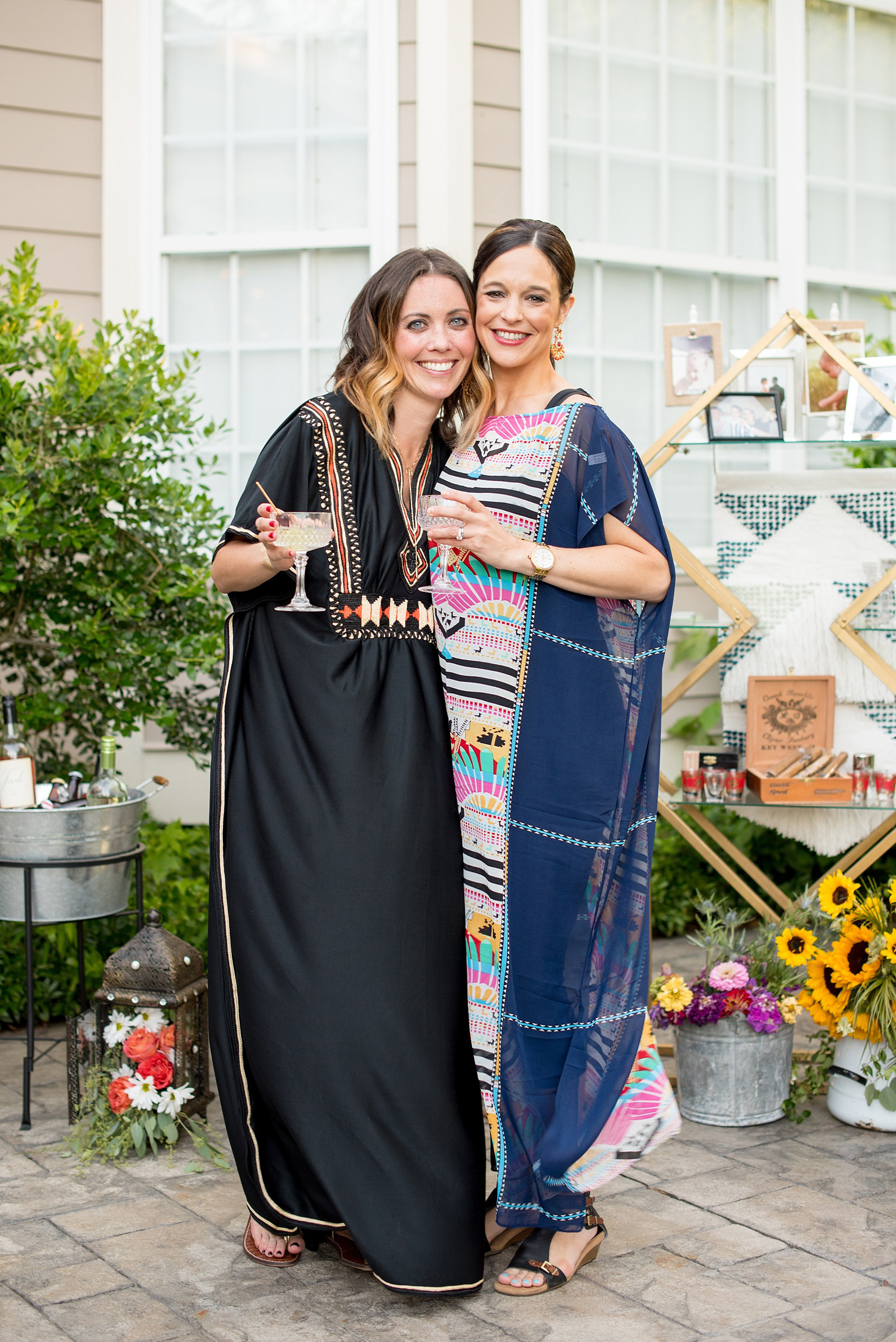 Mikkel Paige Photography photo of Morocco themed party with vintage furniture and festive Moroccan attire.