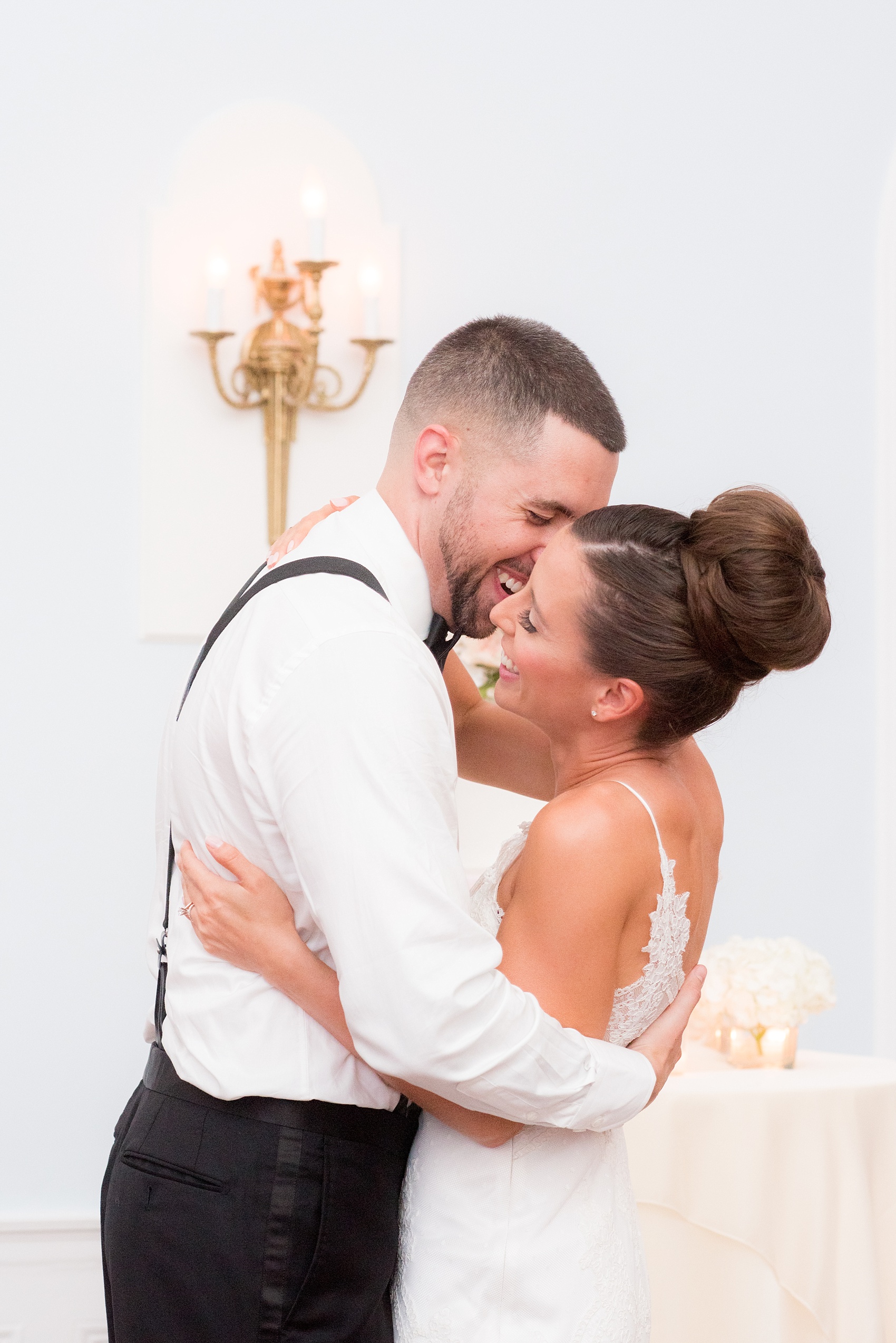 Mikkel Paige Photography photos of a luxury wedding in NYC. The bride and groom enjoy their India House reception.