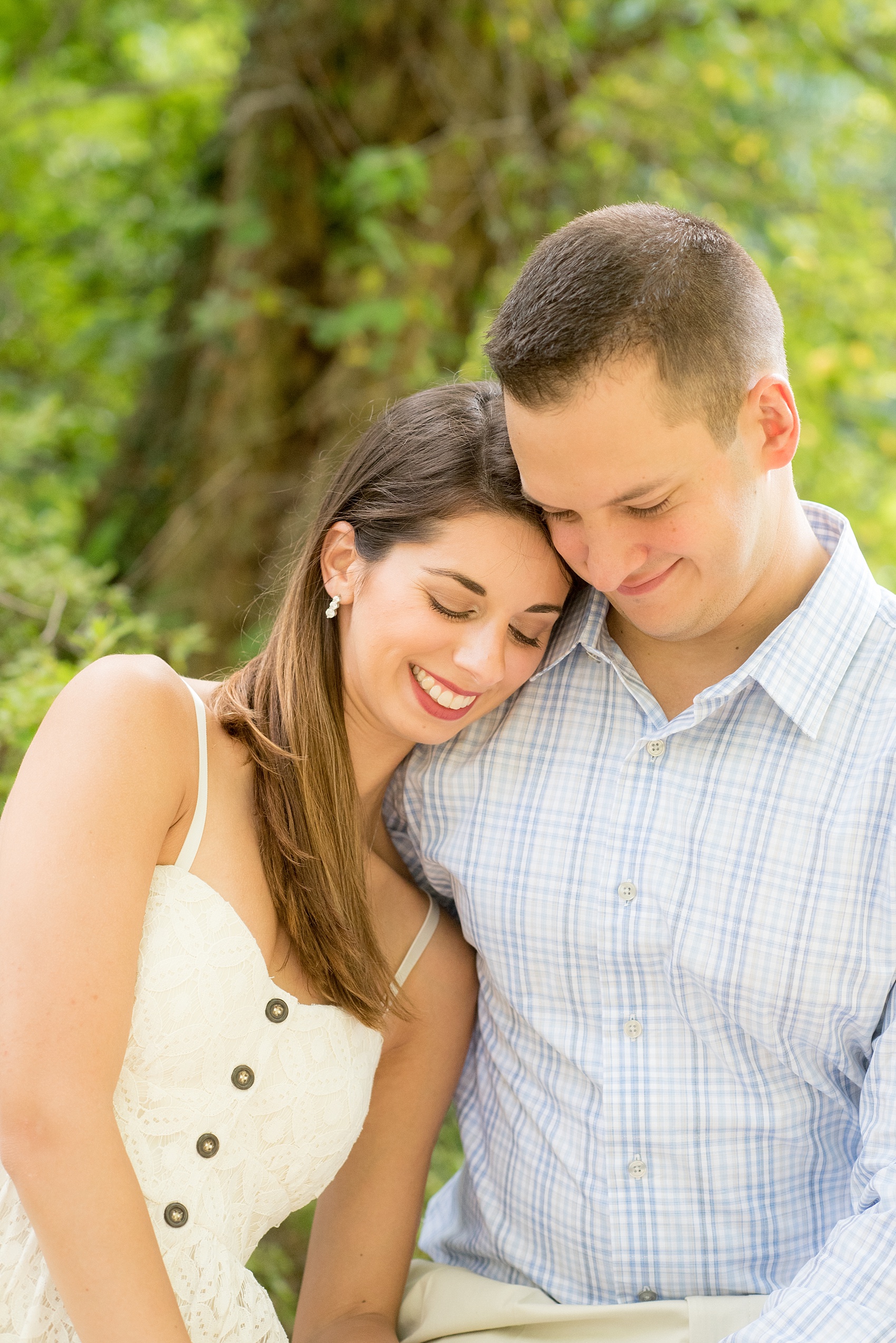 Mikkel Paige Photography photo of an Old Westbury Gardens engagement session on Long Island.