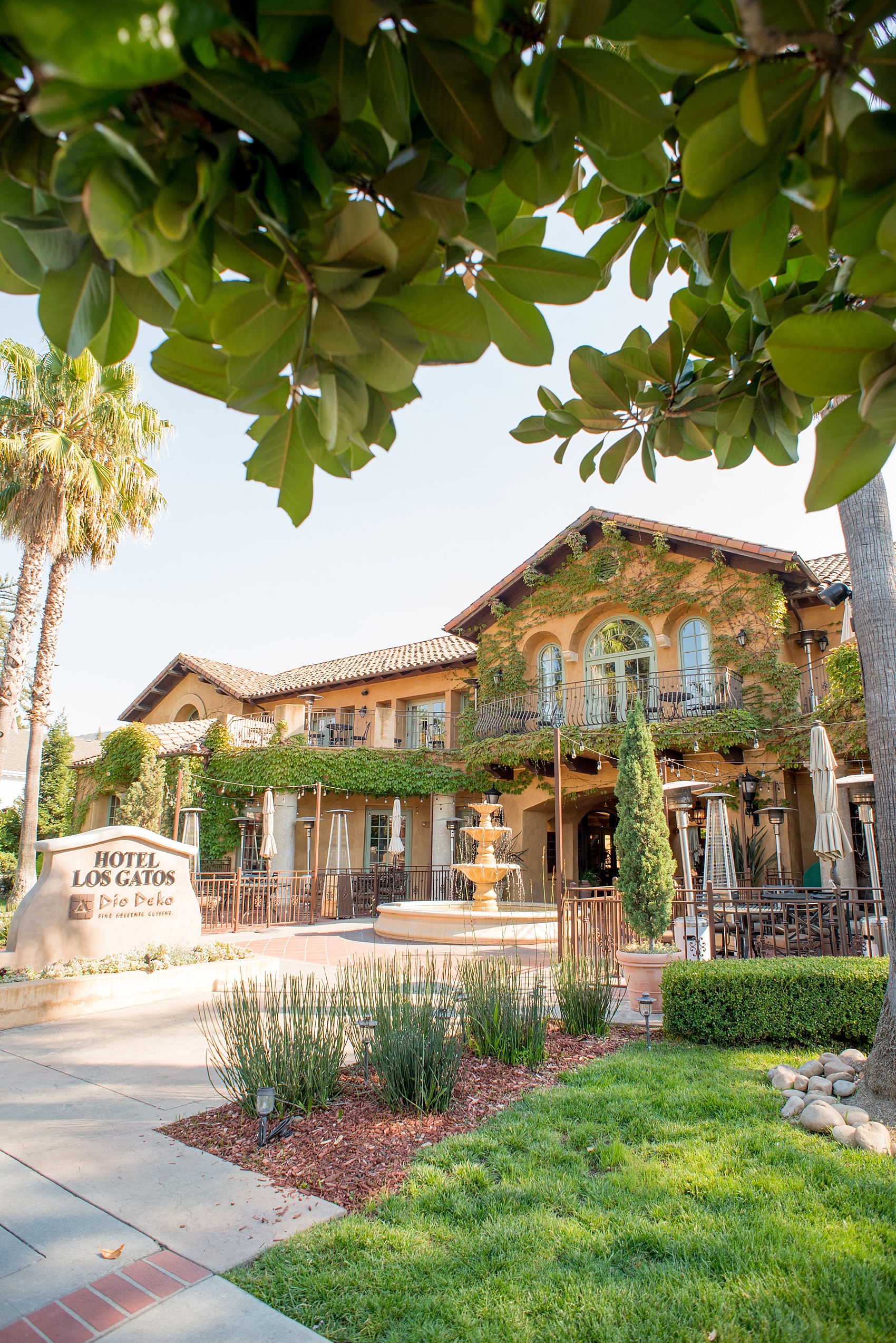 Mikkel Paige Photography photo of Hotel Los Gatos California for a wedding at Testarossa Winery.