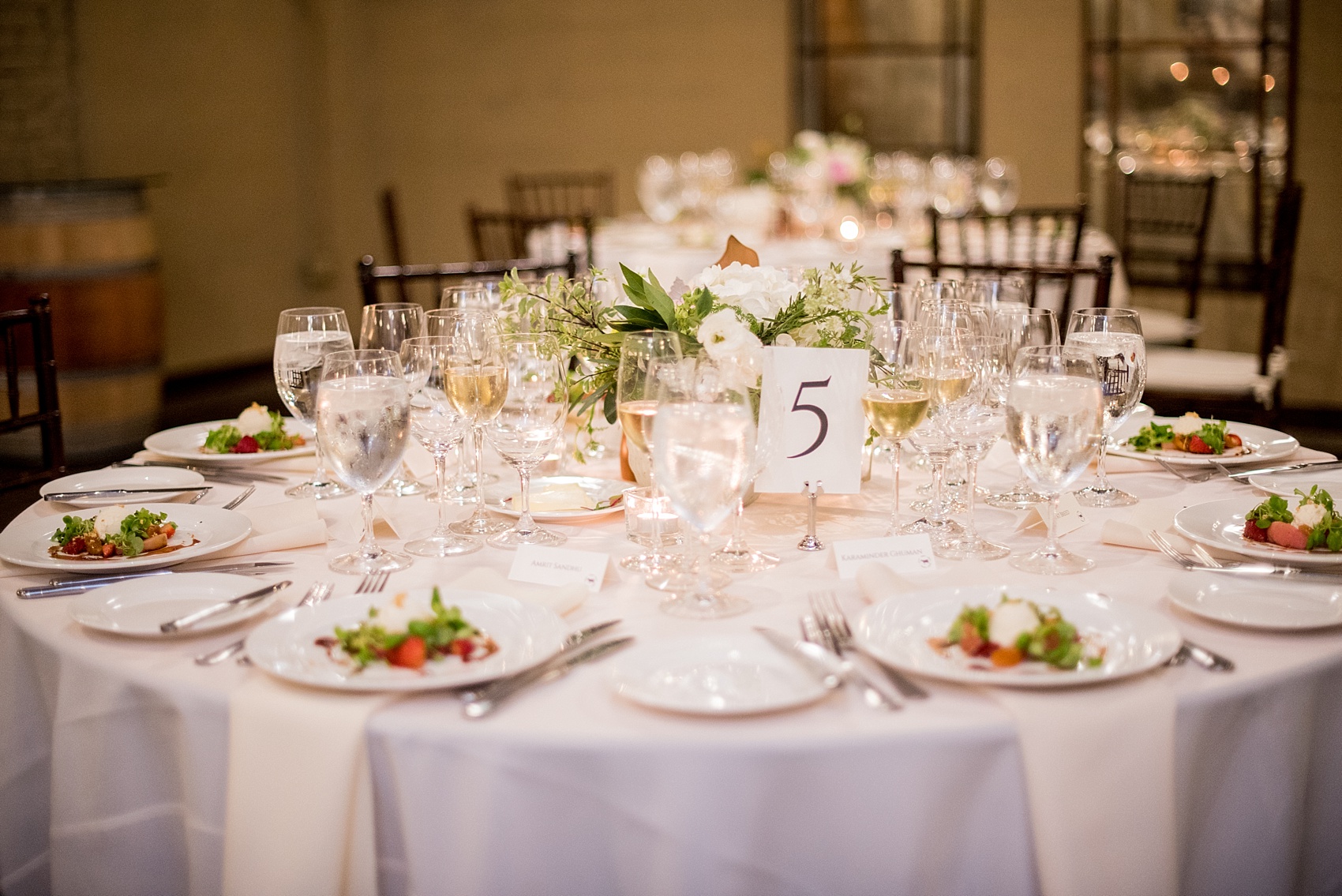 Mikkel Paige Photography reception photo at a Testarossa Winery wedding in Los Gatos, California.