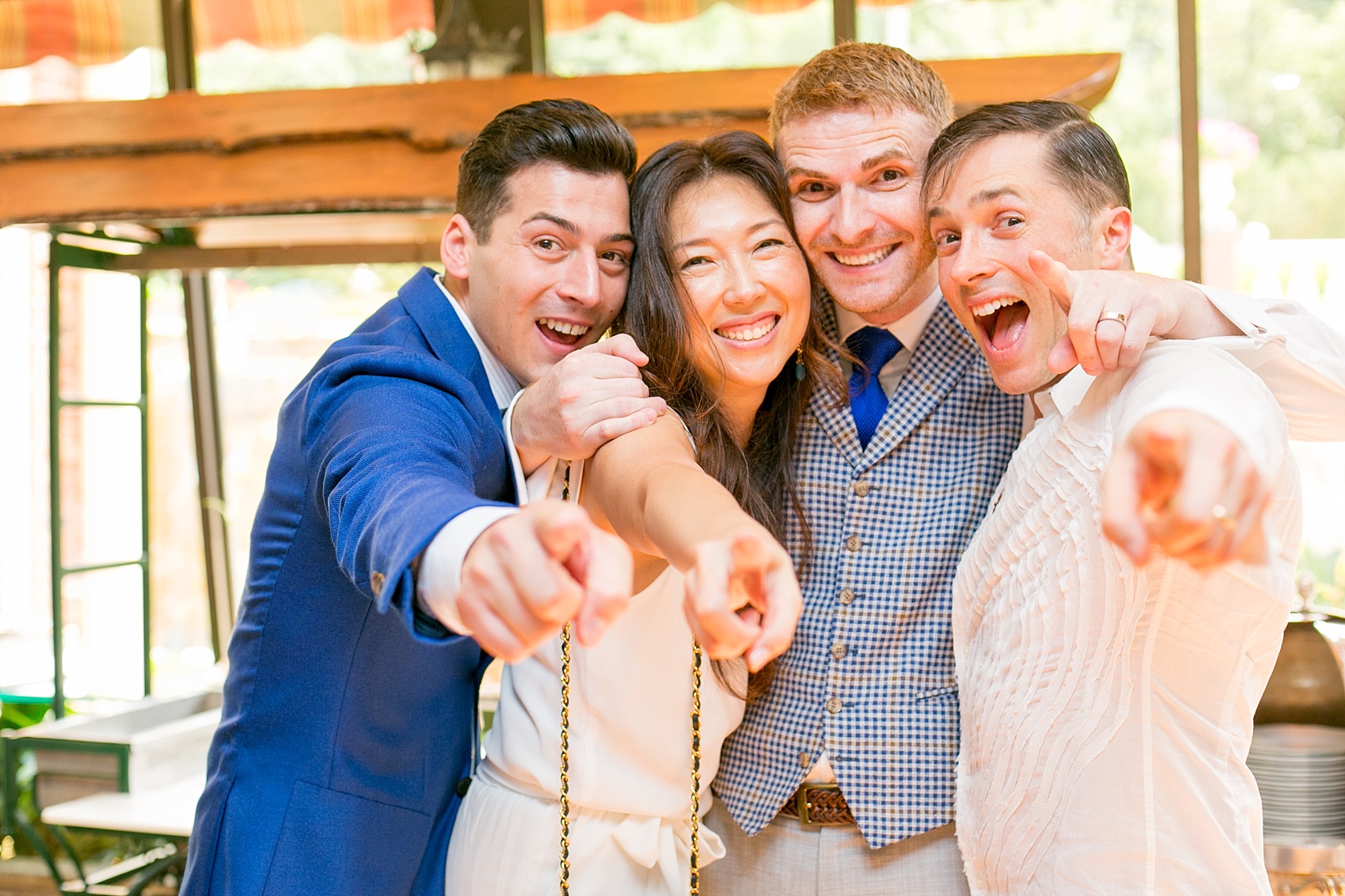 Mikkel Paige Photography photos of a gay wedding, daytime reception at The Manor in West Orange, NJ. 