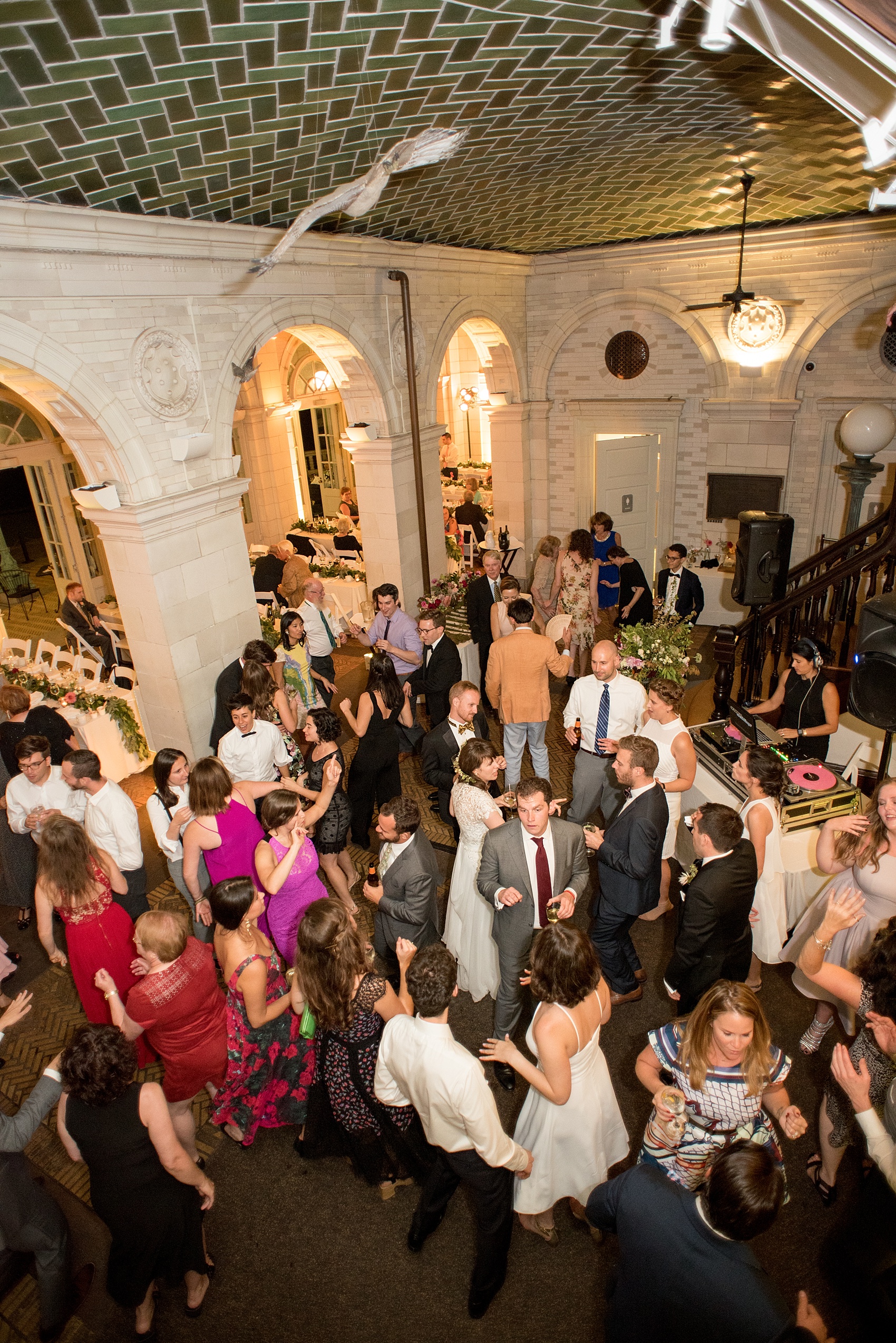 Mikkel Paige Photography photos of a wedding at Brooklyn's Prospect Park Boathouse in NYC.