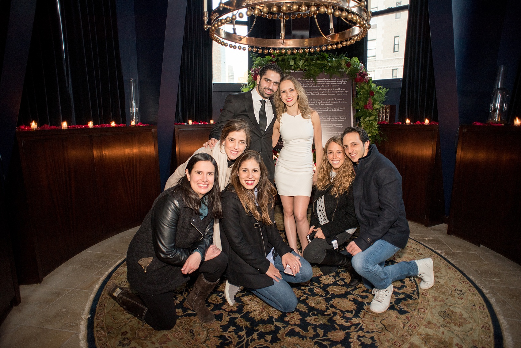 Mikkel Paige Photography photos of a surprise romantic NYC proposal at The Nomad Hotel. 